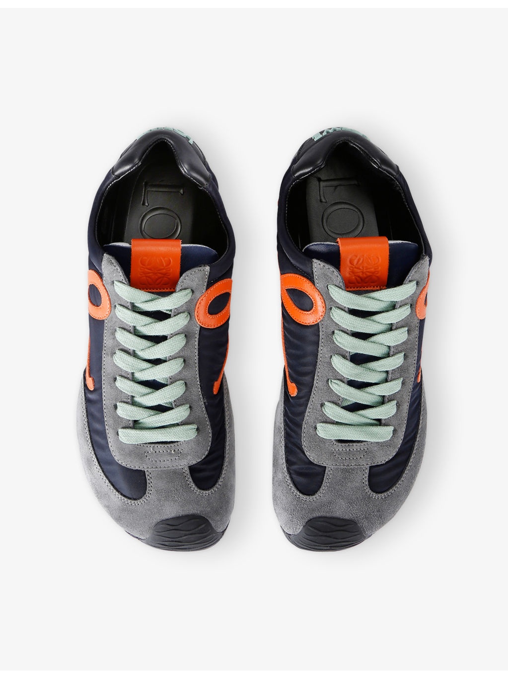 Ballet Runner 2.0 Leather and Shell Low-Top Trainers - 2