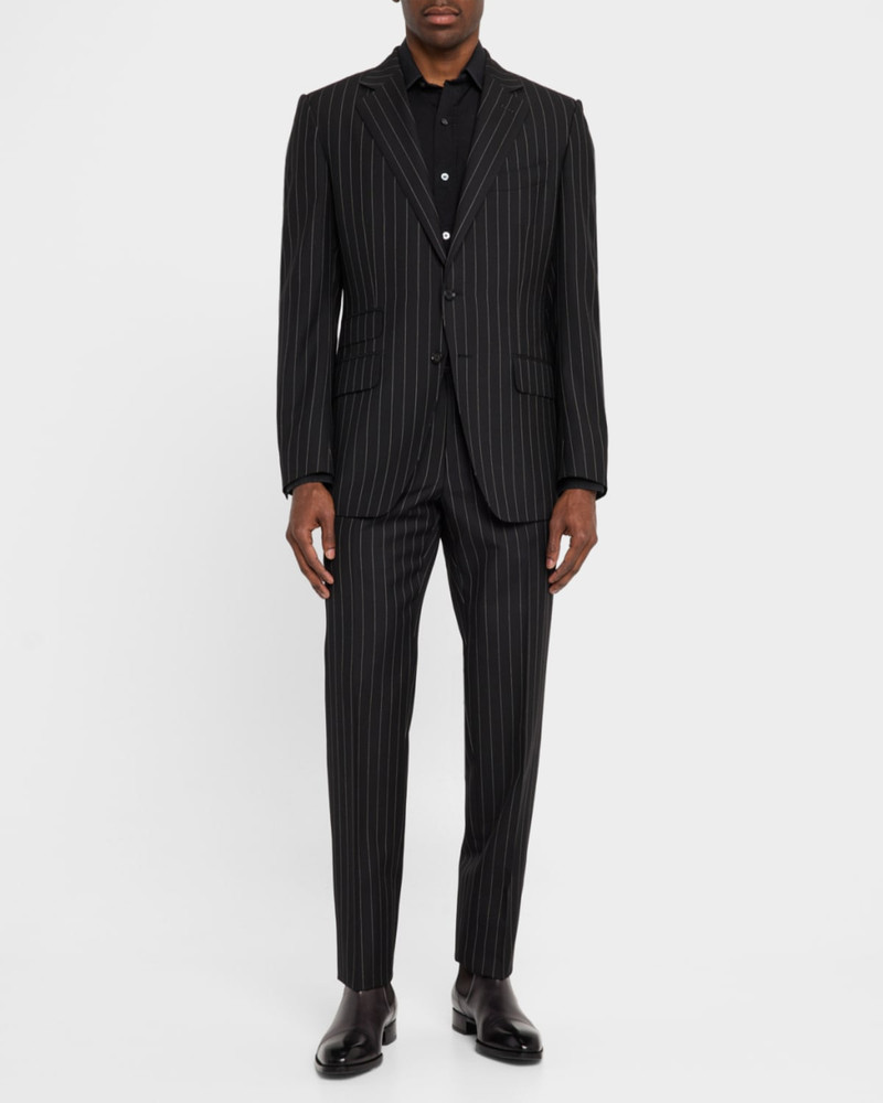 TOM FORD Men's O'Connor Sharp Stripe Suit outlook