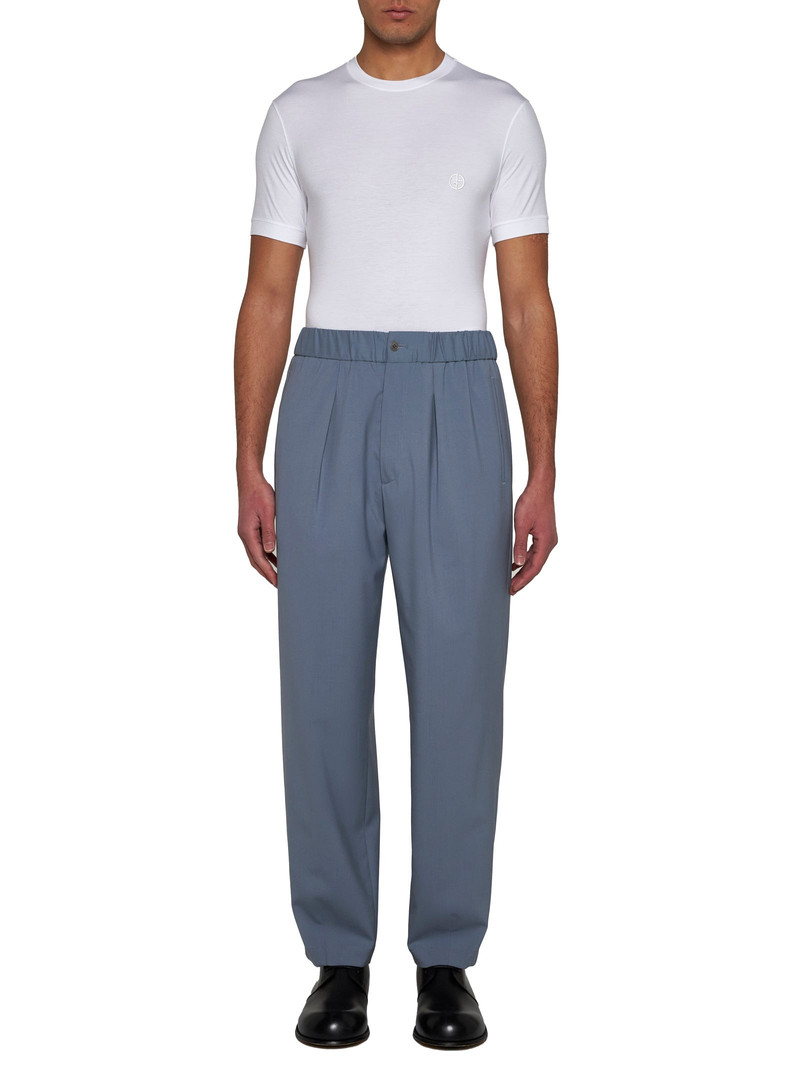 GIORGIO ARMANI Monogram viscose t-shirt outlook