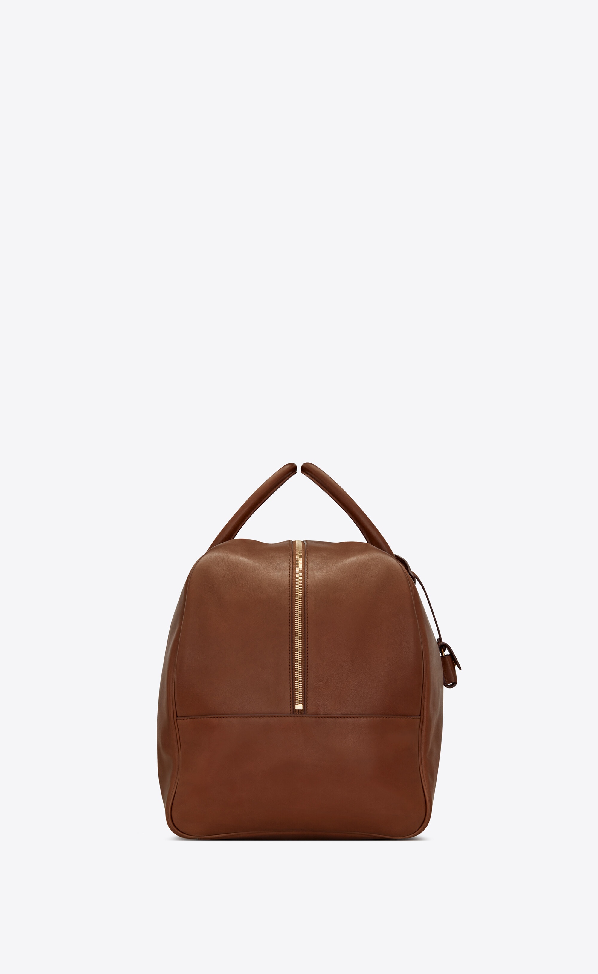 bowling bag in saddle leather - 3