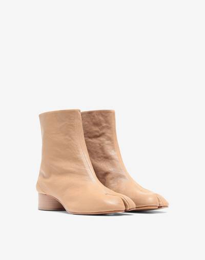 Maison Margiela Tabi vintage leather boots outlook