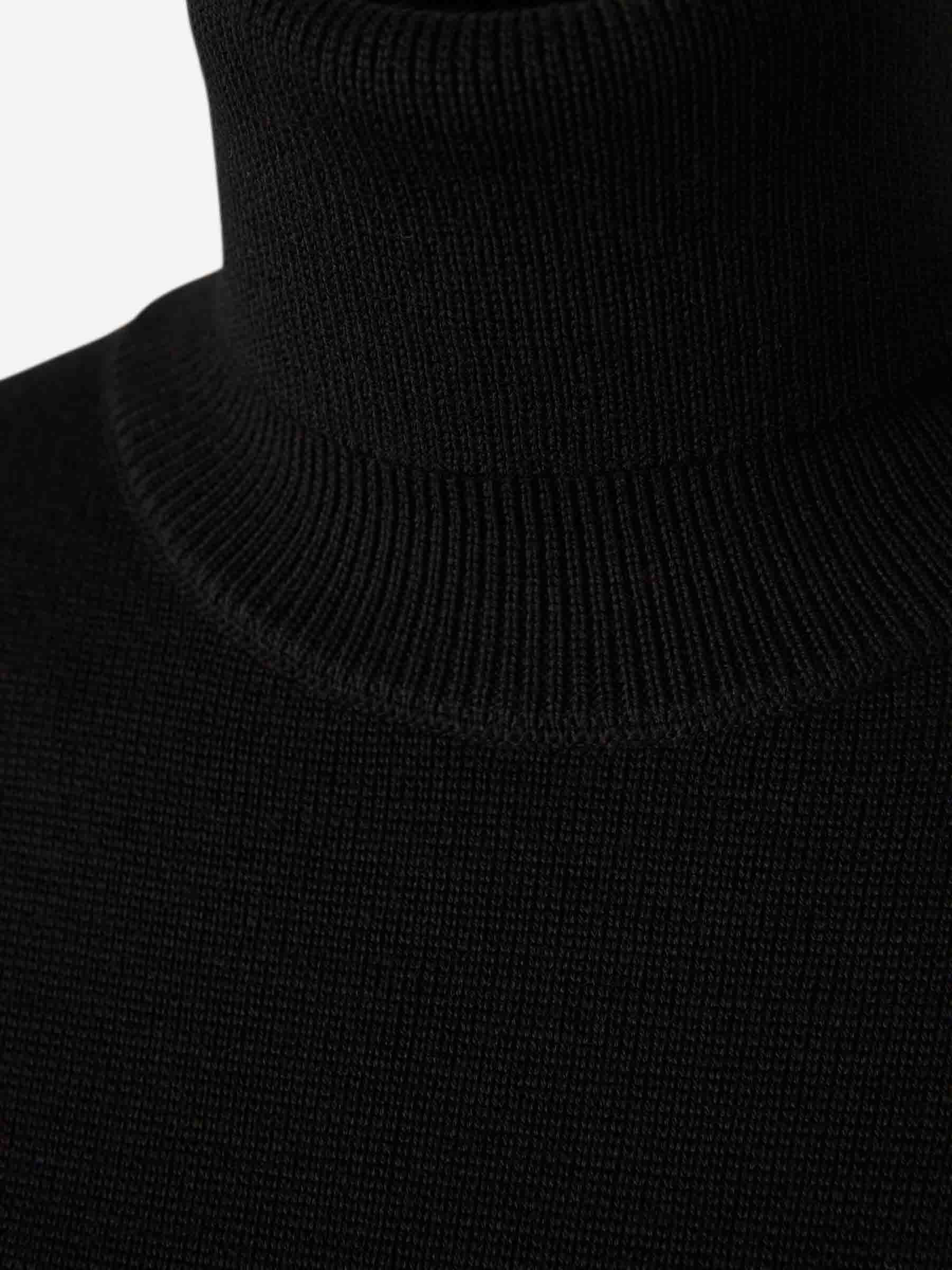 HIGH NECK SWEATER - 3