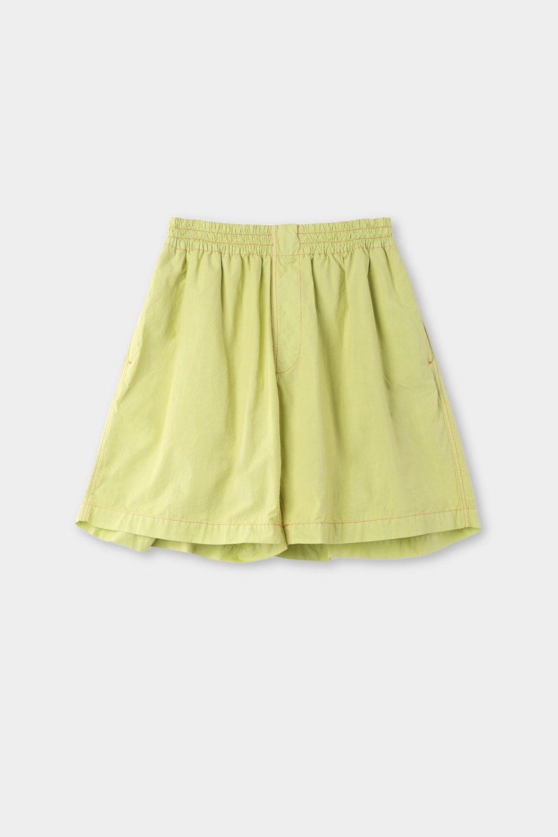 SUNNEI ELASTIC SHORTS / apple green outlook