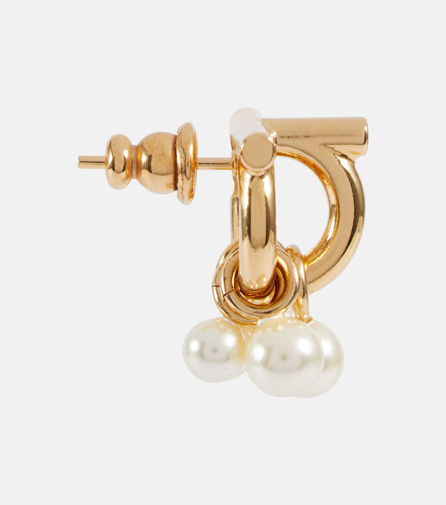 Gancini Dancing Pearl earrings - 2