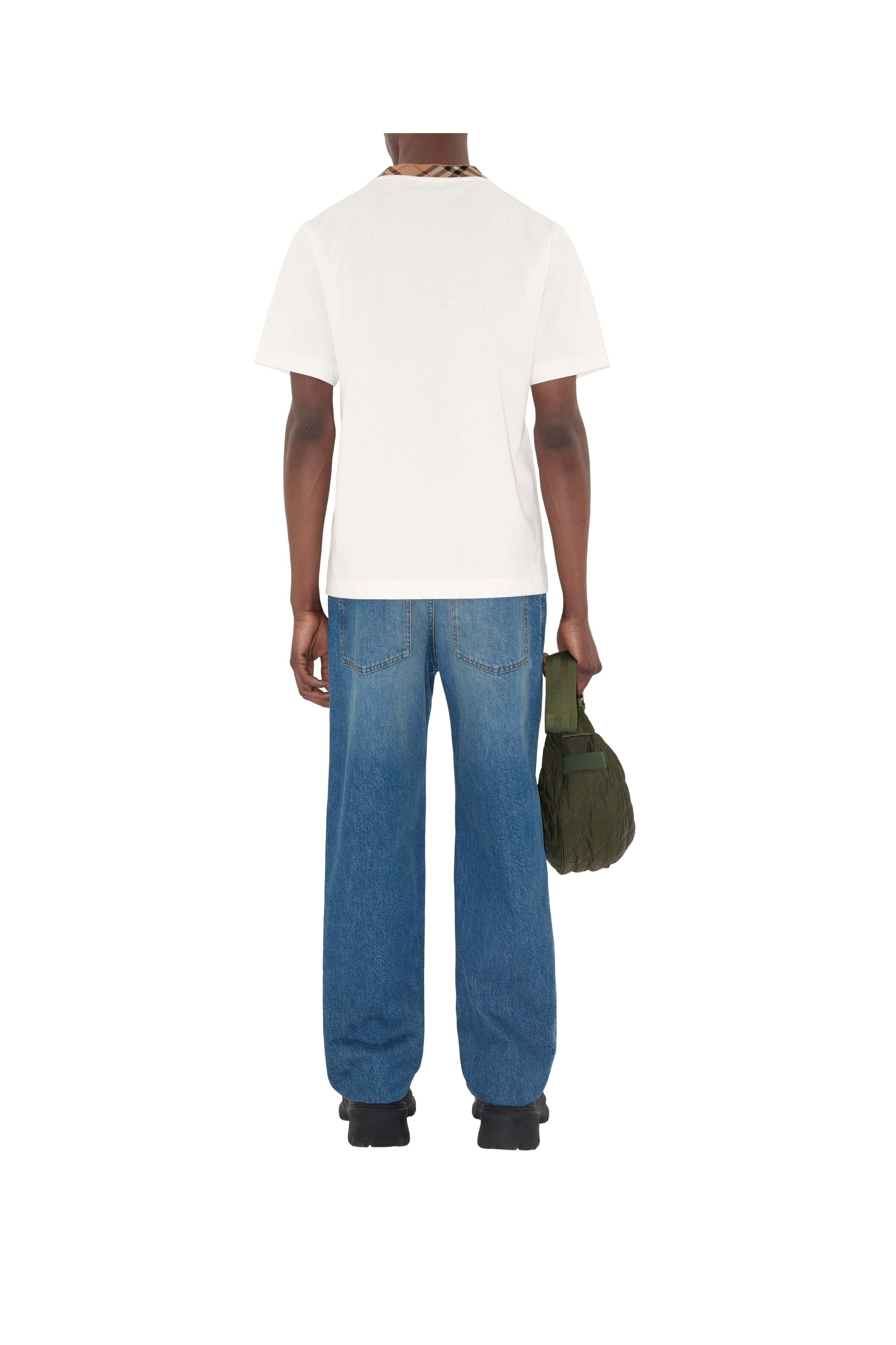 burberry Loose Jeans in Mid Blue at Nordstrom - 4