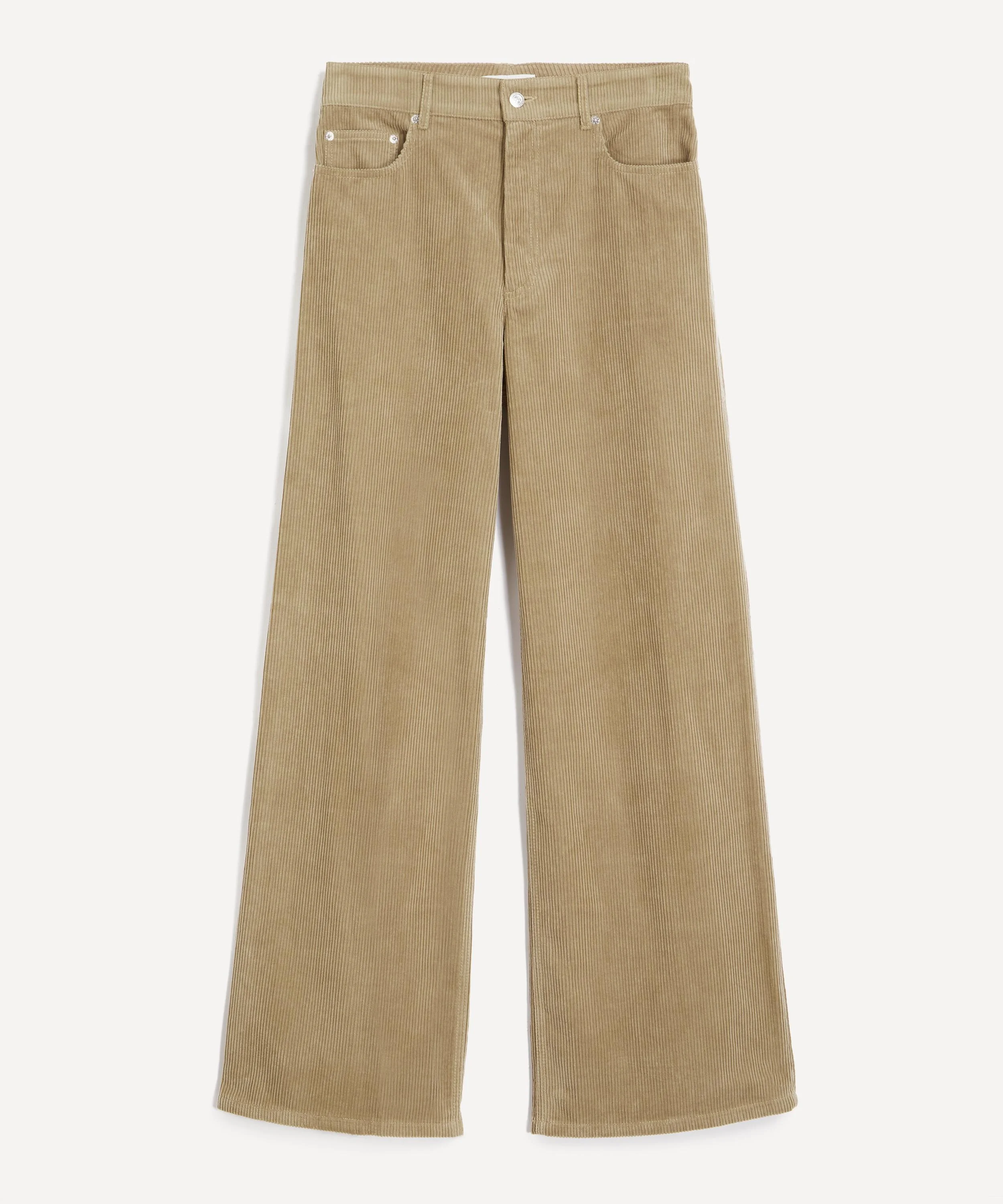 Clyde Beige Corduroy Jeans - 1