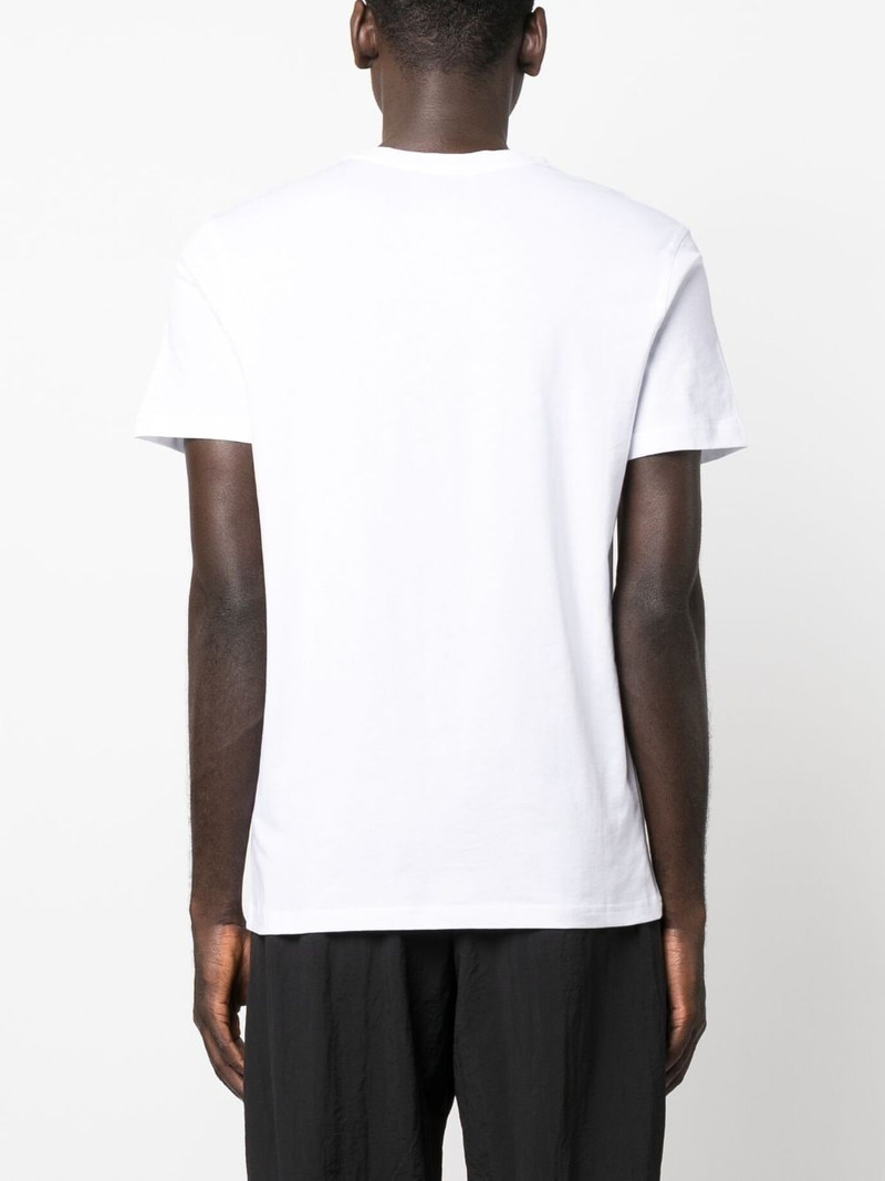 logo-print organic cotton T-shirt 4