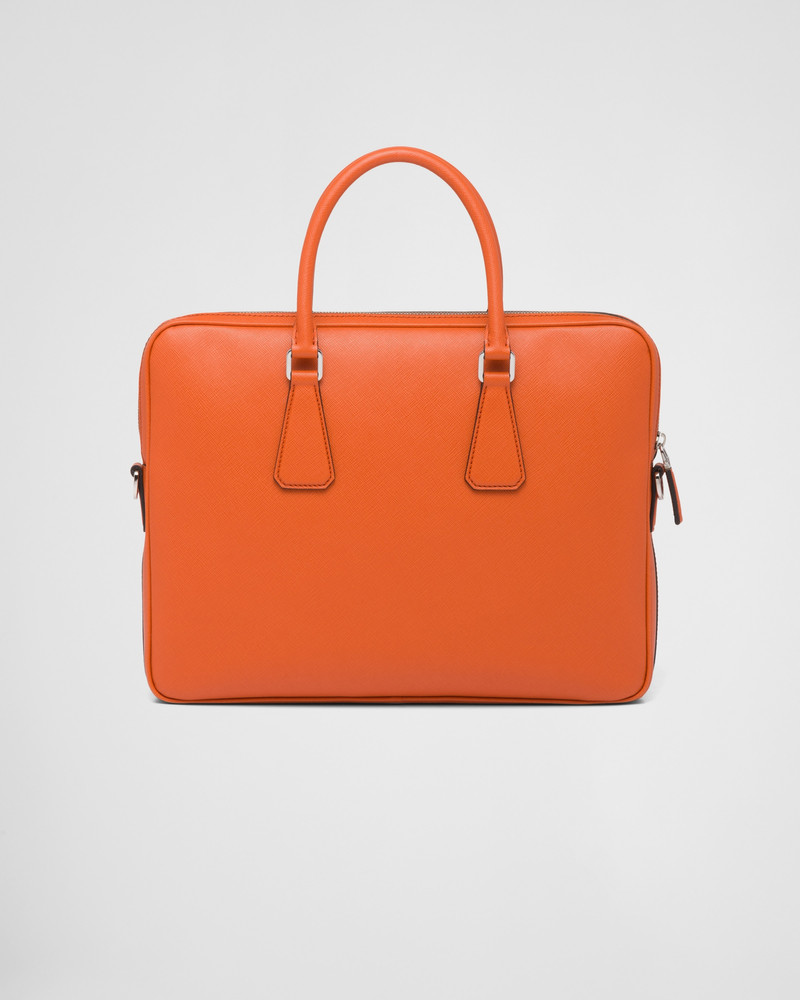 Saffiano Leather Work Bag 4