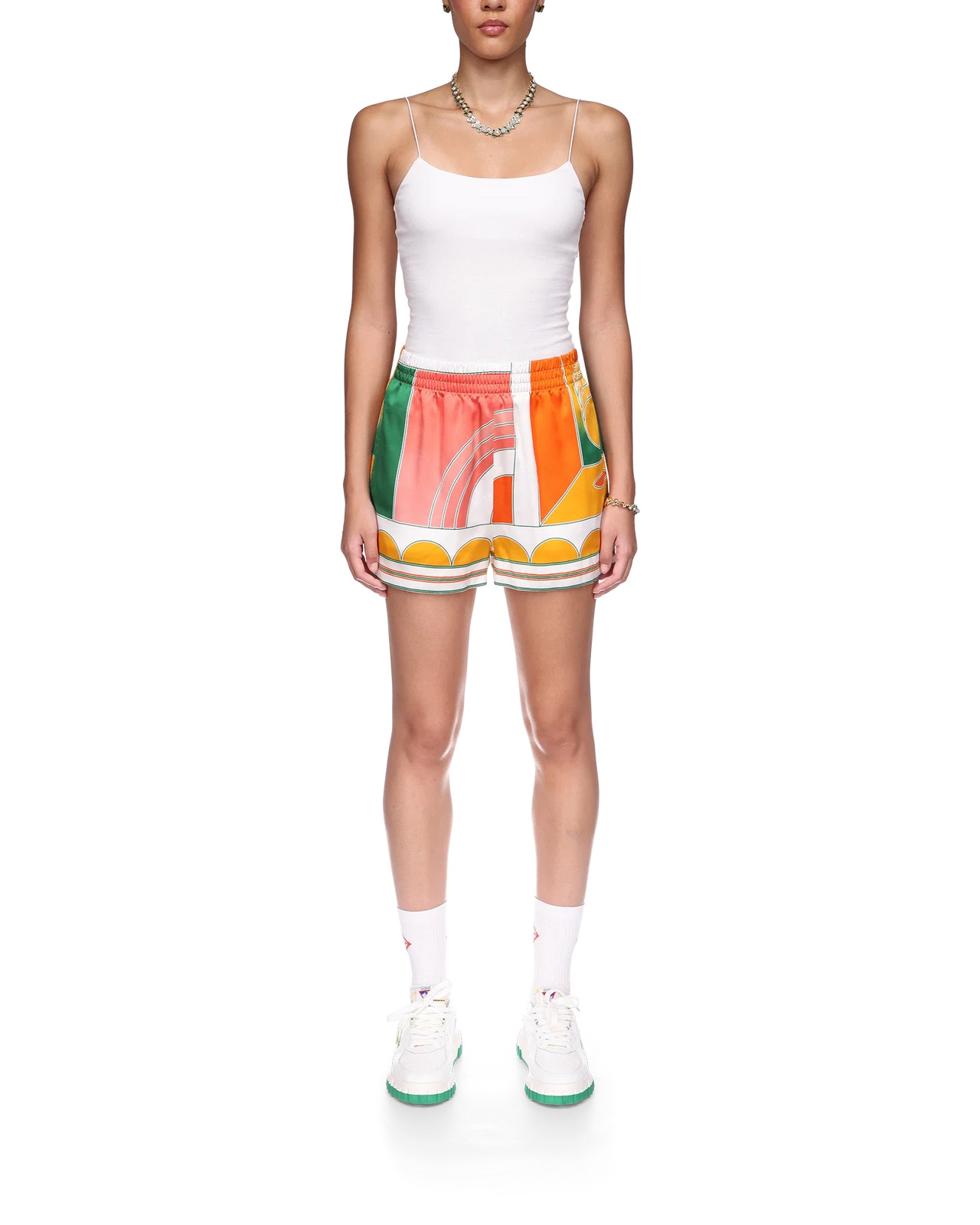 Summer Court Silk Shorts - 3