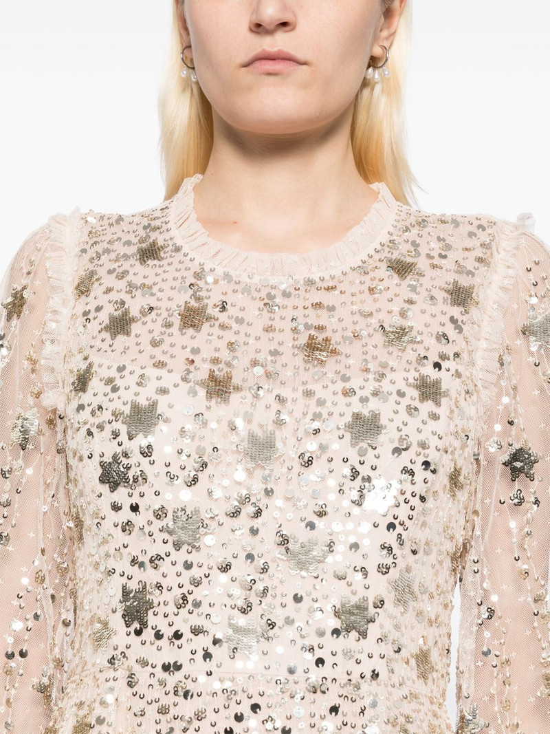 shooting stars long-sleeved gown 5