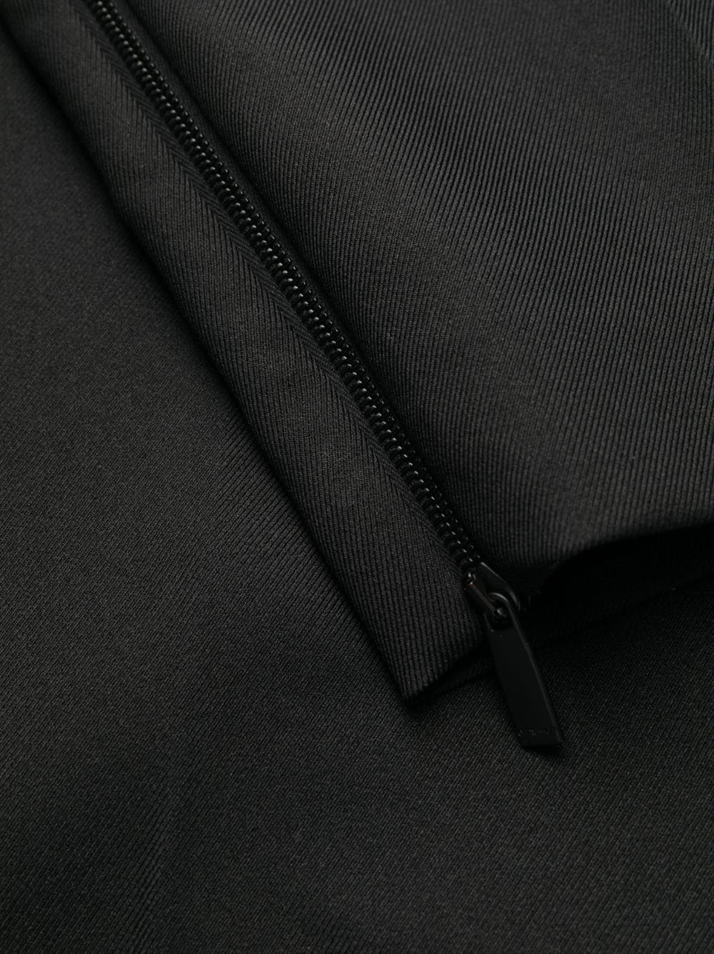 logo-embroidered tailored trousers - 7