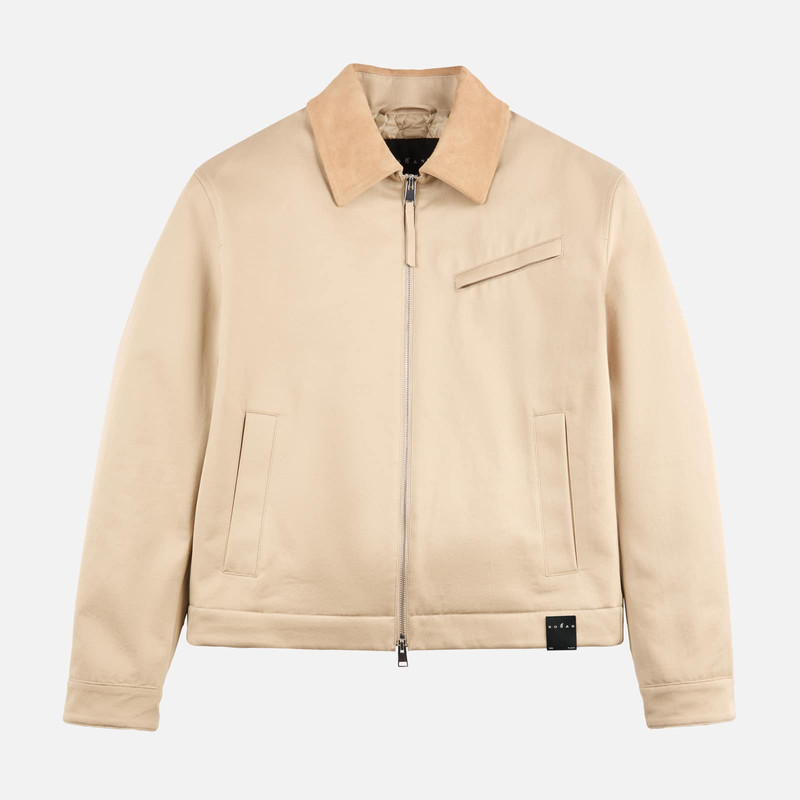 Jacket in gabardine 1