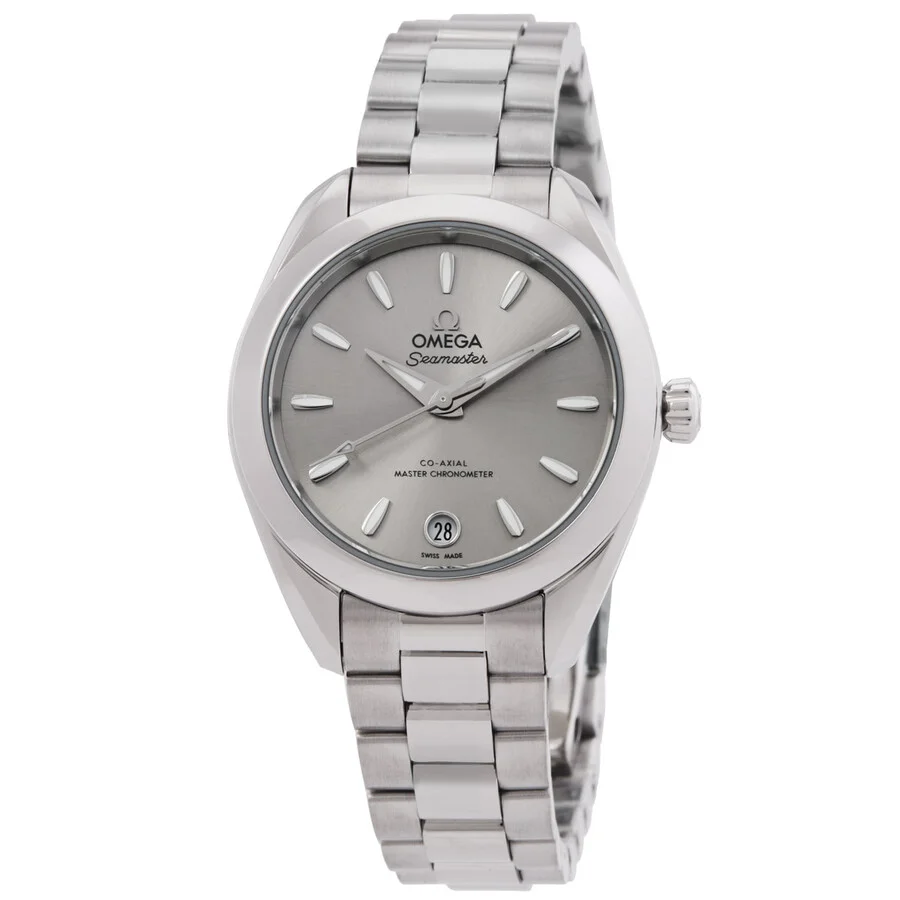 Omega Seamaster Aqua Terra Automatic Sandstone Dial Ladies Watch 22010302009001 - 1