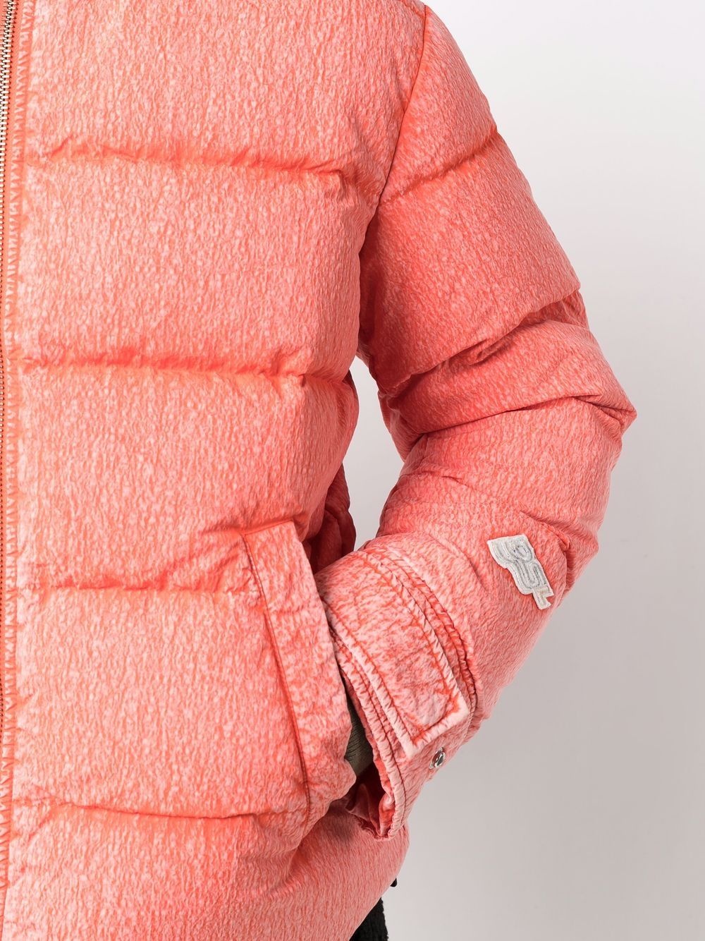 Gilles wrinkled-effect puffer coat - 5