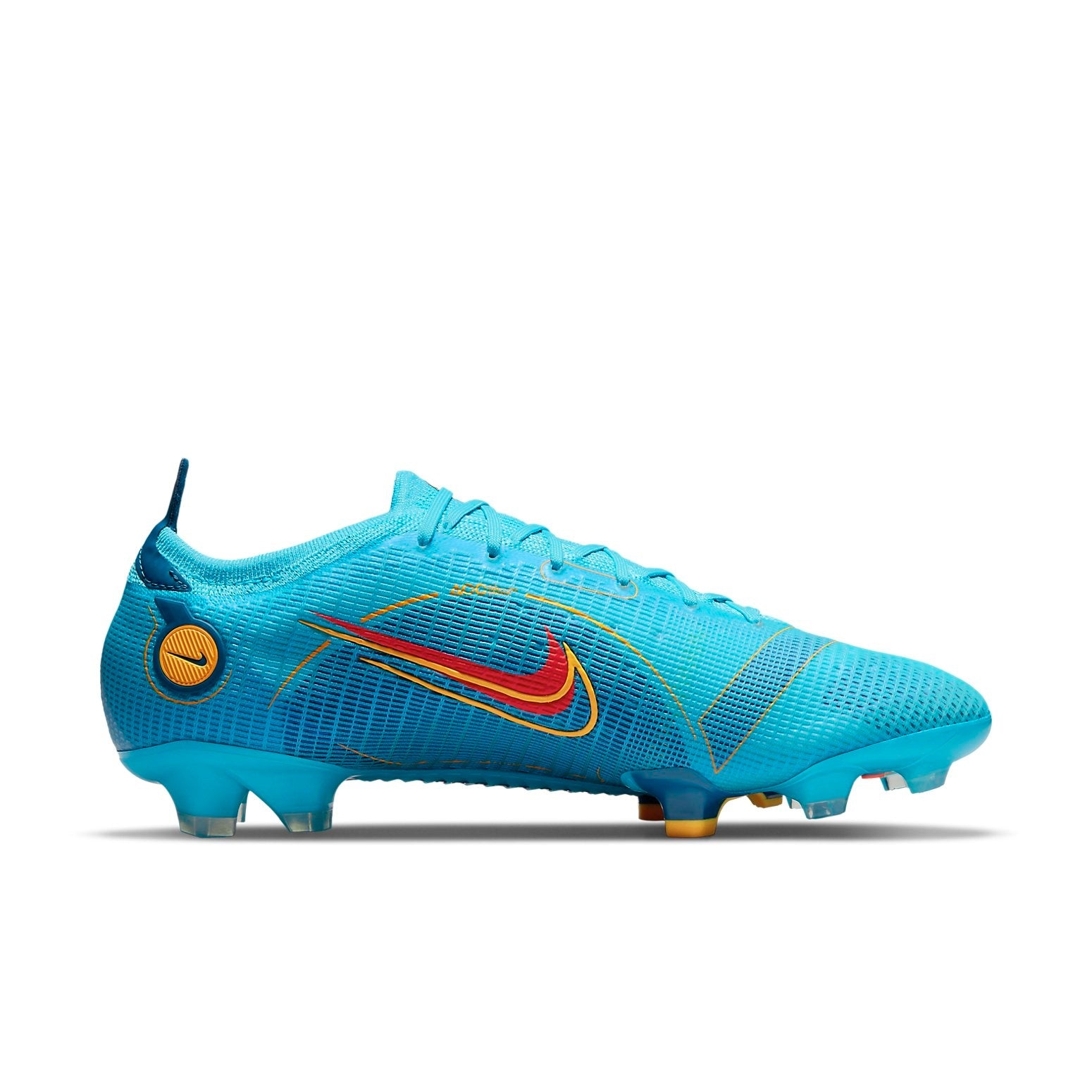 Nike Mercurial Vapor 14 Elite FG 'Chlorine Blue Laser Orange' DJ2837-484 - 6