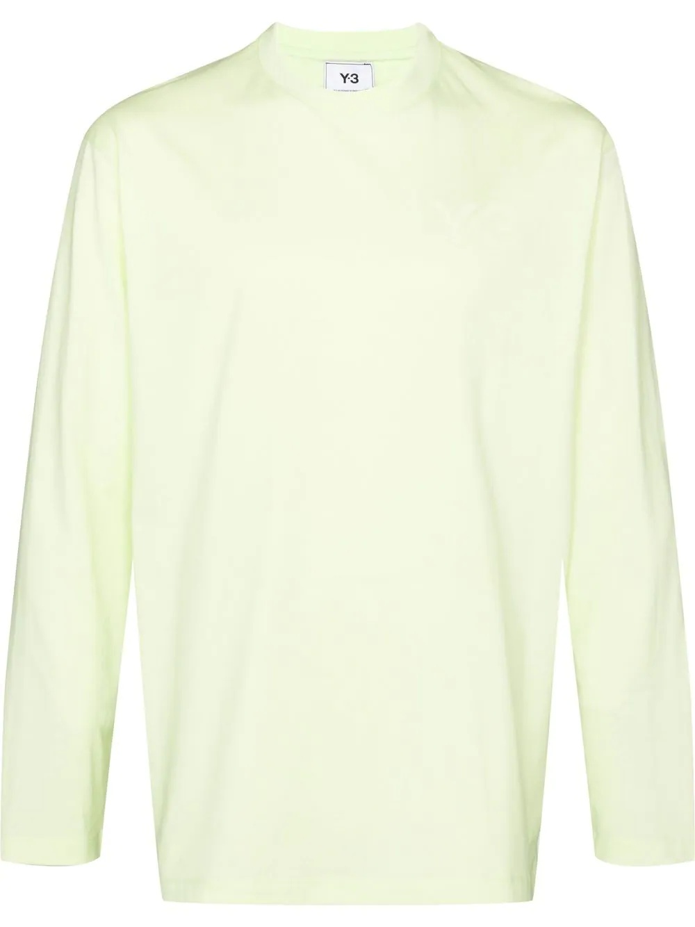 logo-print long-sleeve top - 1