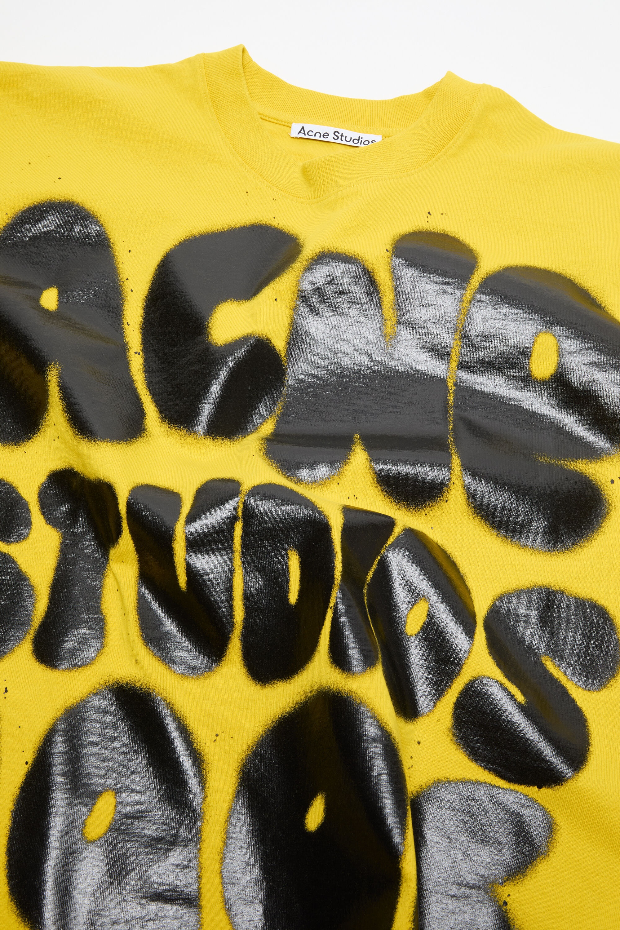 T-shirt logo - Relaxed unisex fit - Mustard yellow - 4