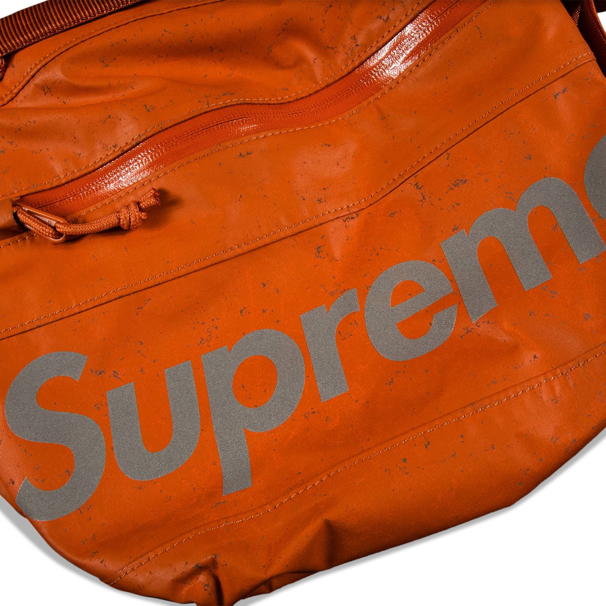 Supreme Waterproof Reflective Speckled Shoulder Bag 'Orange' - 3