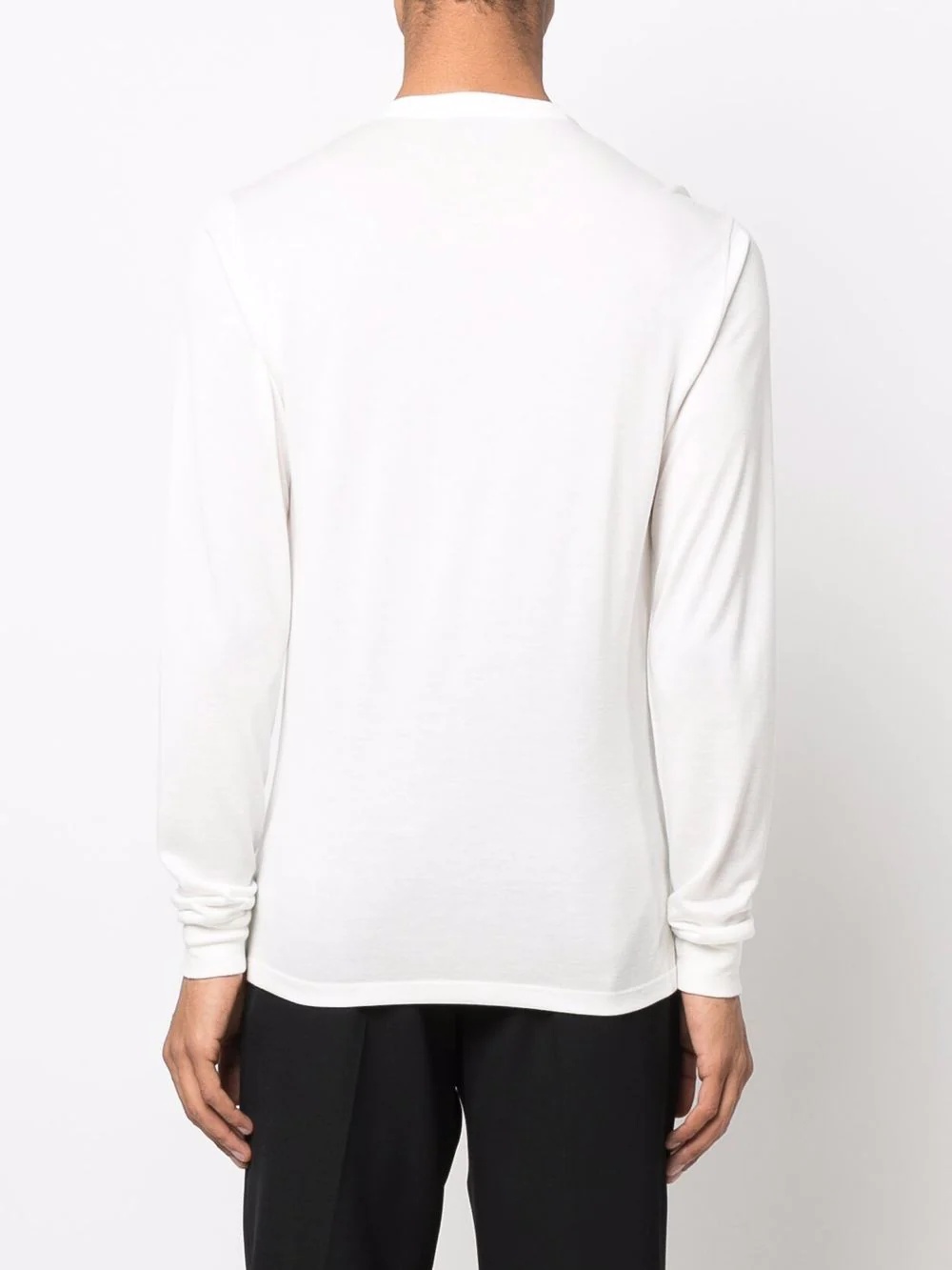 Henley long-sleeved T-shirt - 4