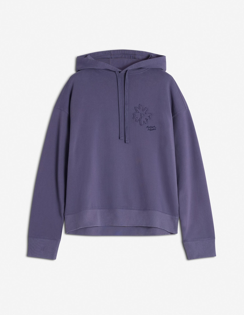 CRAFTED DAISY OVERSIZE HOODIE 1