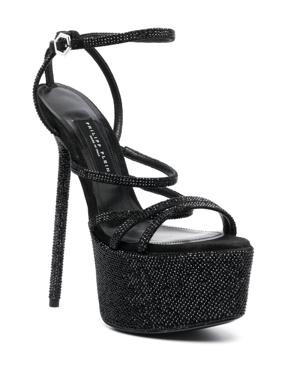 170mm embellished platform sandals - 2