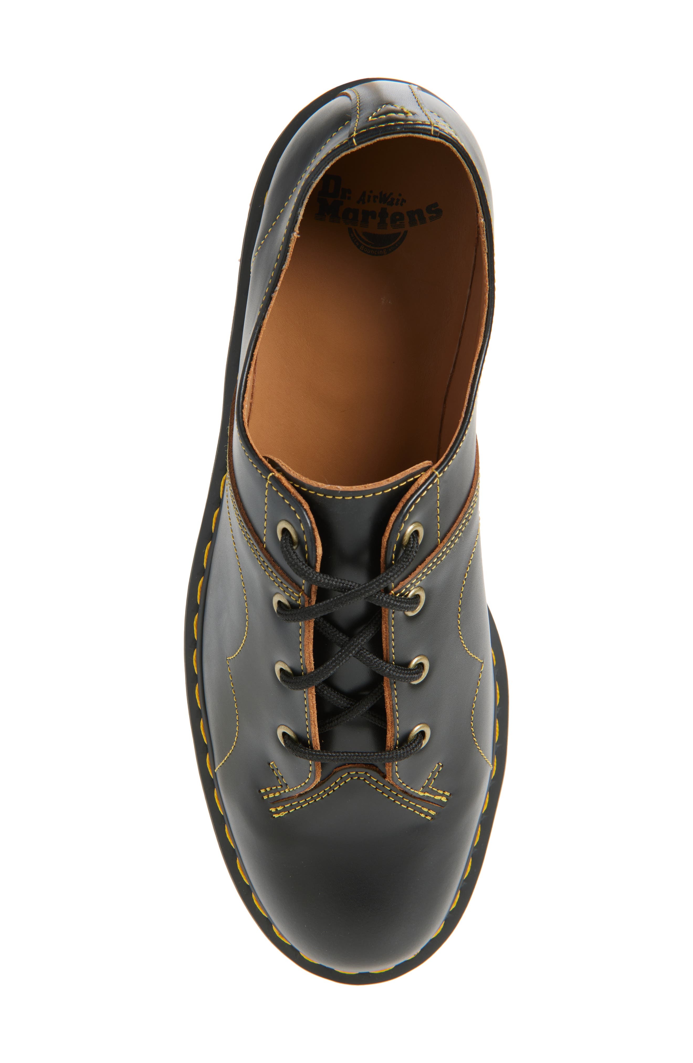 Dr. Martens Church Derby in Black Vintage Smooth at Nordstrom - 5