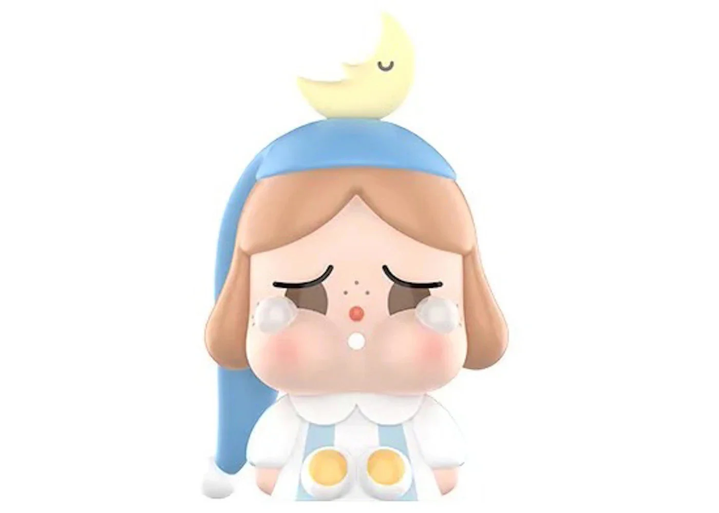 Pop Mart CRYBABY Crying to the Moon Sitting Series The Moon Catcher (Mini) Figure - 1