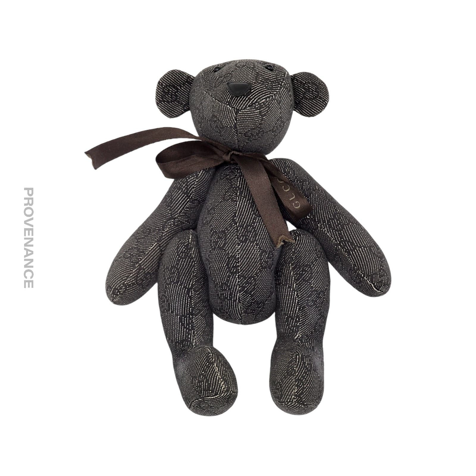 Gucci Teddy Bear - Charcoal GG Canvas - 5