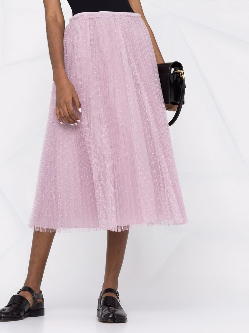 point d'esprit pleated tulle skirt 5