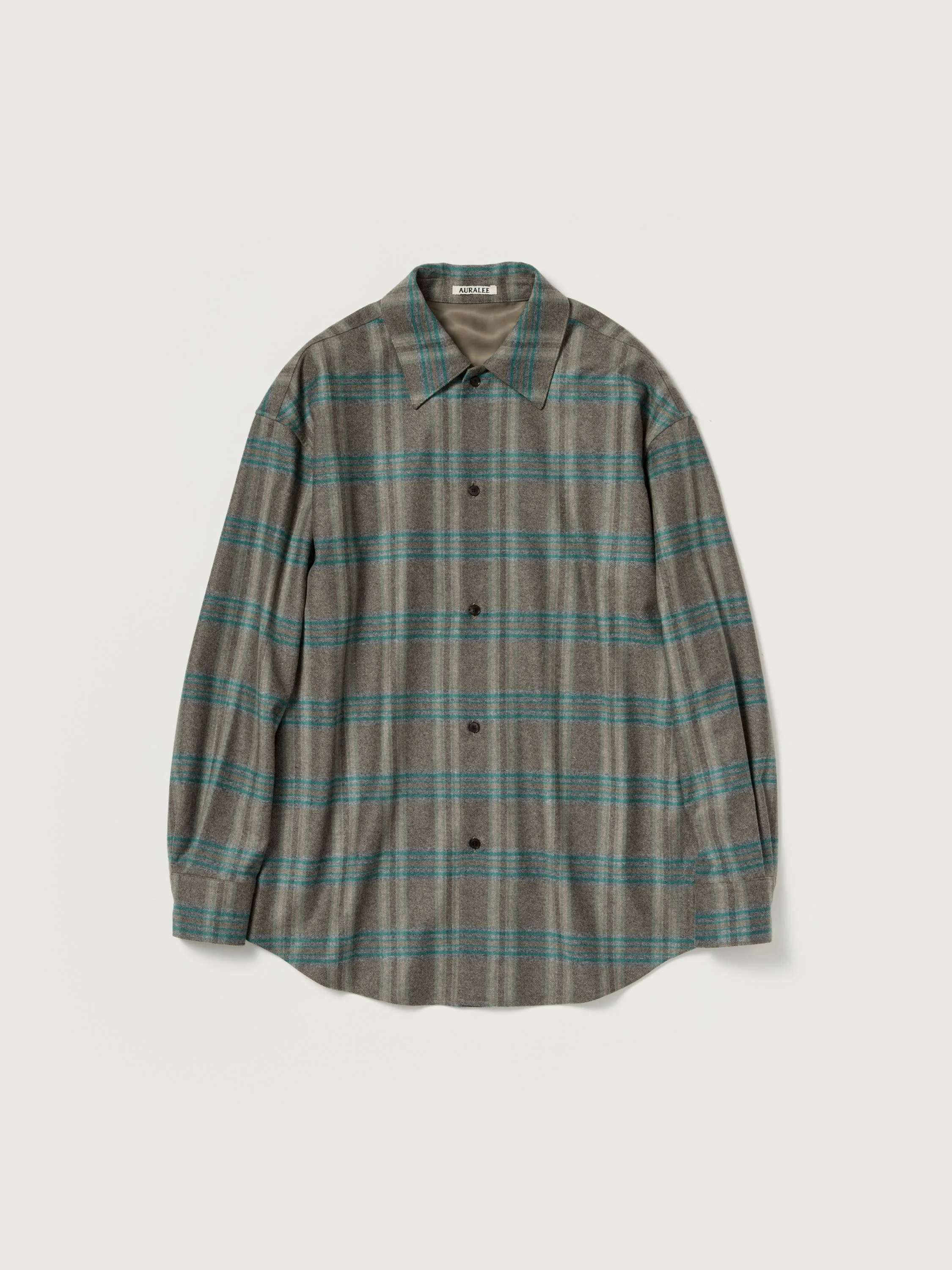 WOOL FULLING FLANNEL SHIRT - 1