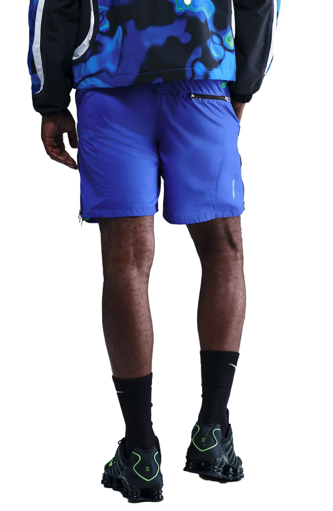 Nike Project F.R.O.G. Drawstring Shorts in Hyper Royal/Green Shock at Nordstrom - 2