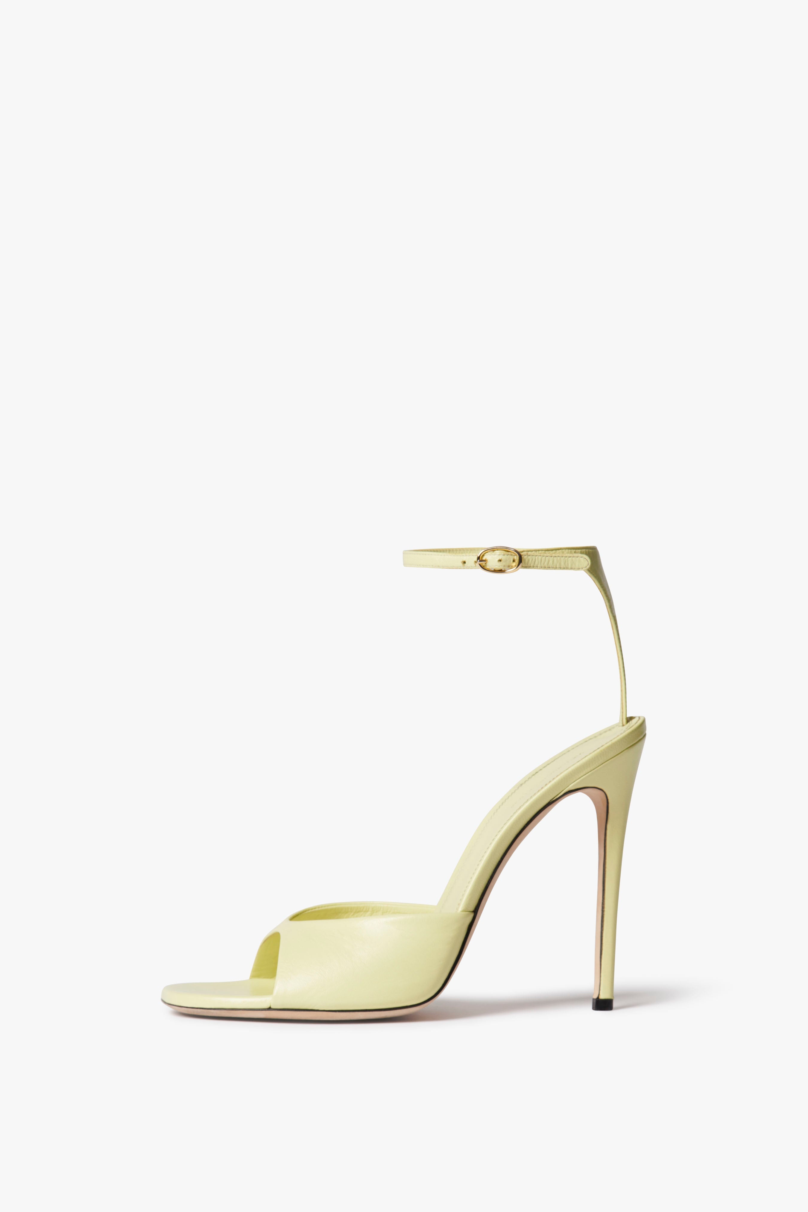 Destiny Sandal 115mm in Pastel Yellow - 1