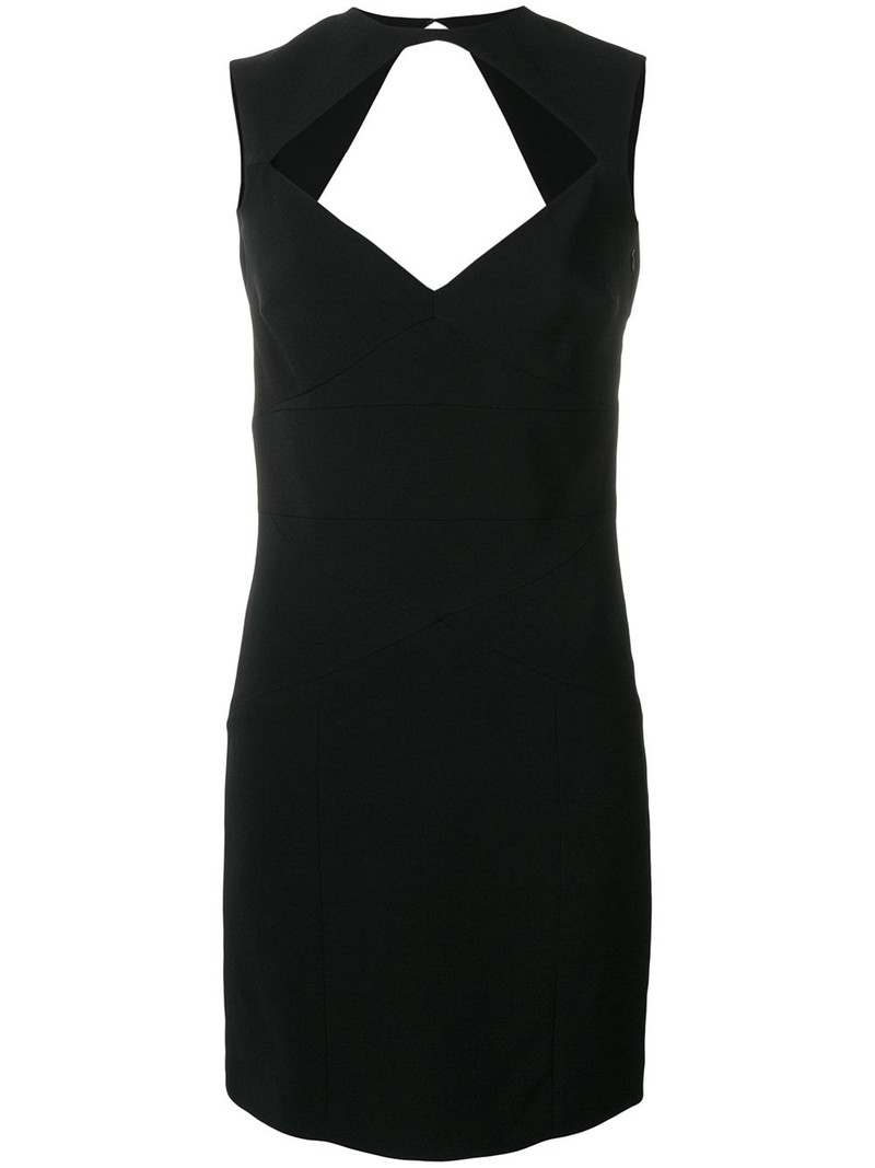 front cut-out tube dress 1