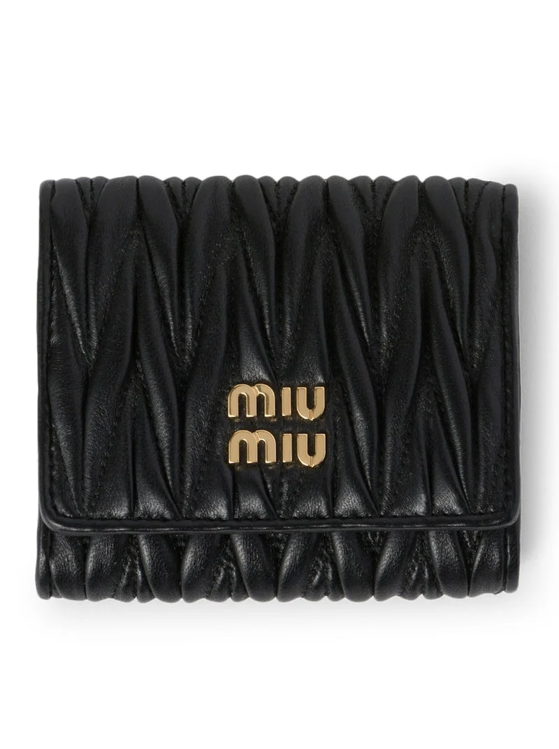 Miu Miu Women Small Wallet In Nappa Matelasse - 1