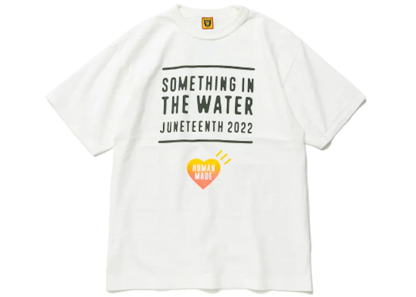 Human Made Something in the Water T-Shirt White - 1
