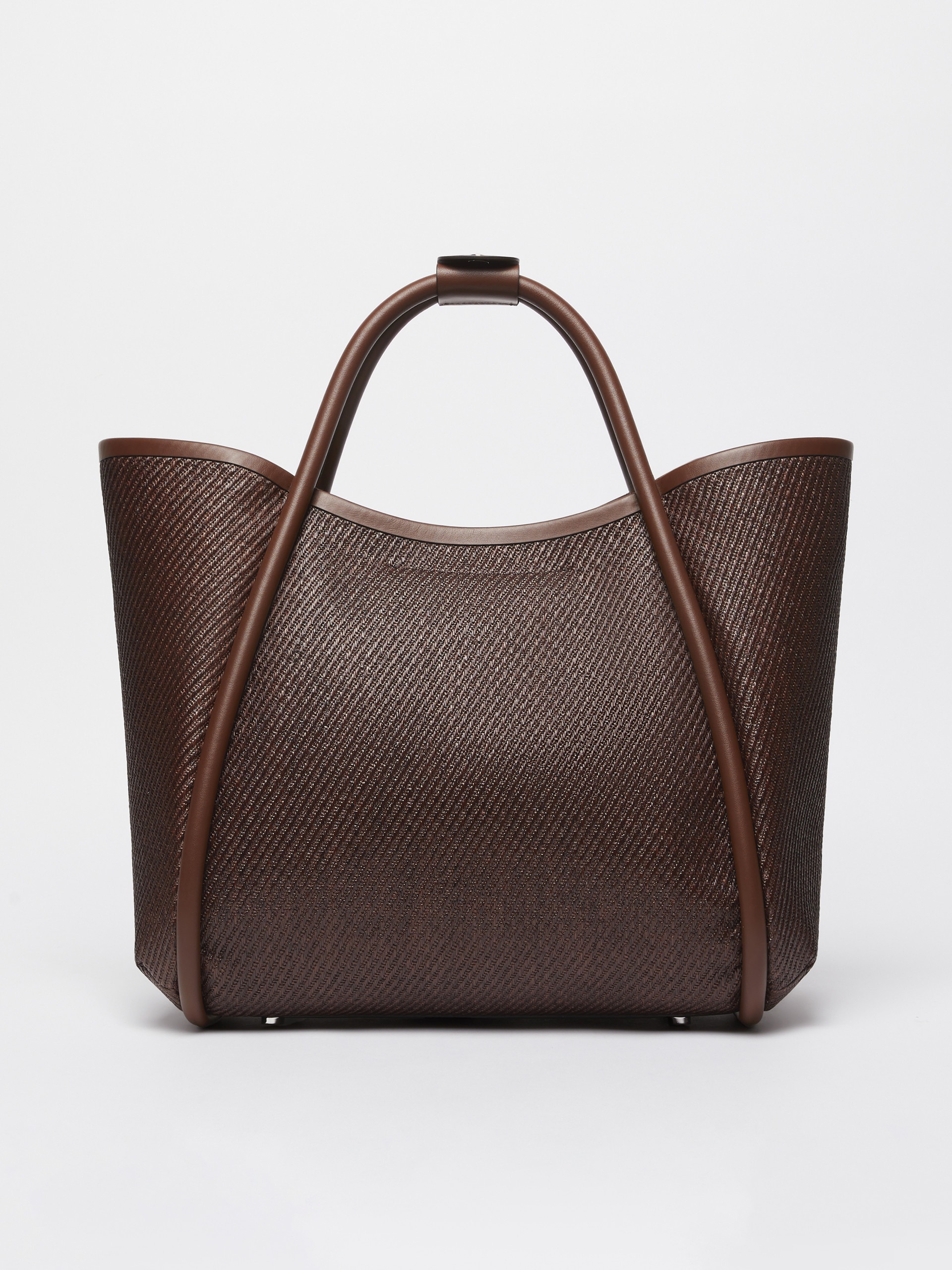SUMMERMARINEM Medium raffia-look fabric Marine bag - 3