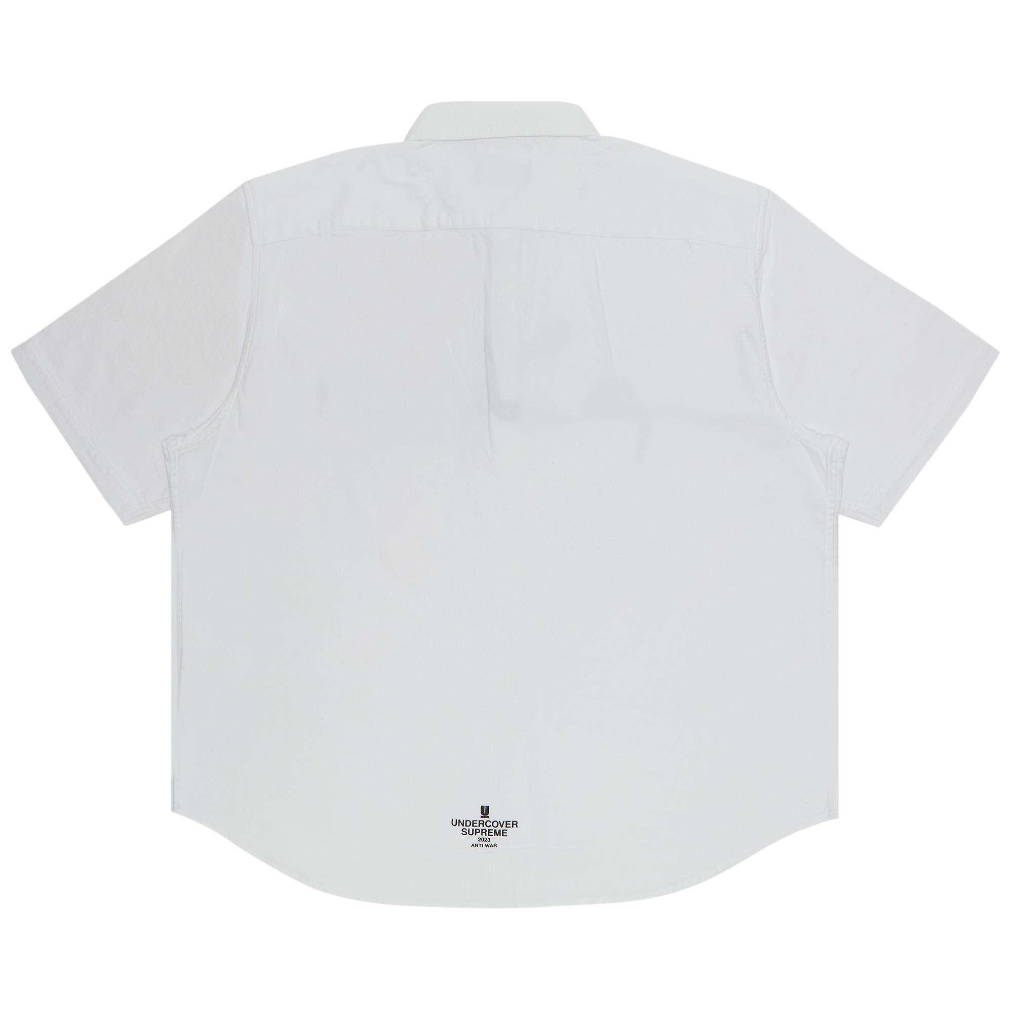 Supreme x UNDERCOVER Short-Sleeve Flannel Shirt 'White' - 2