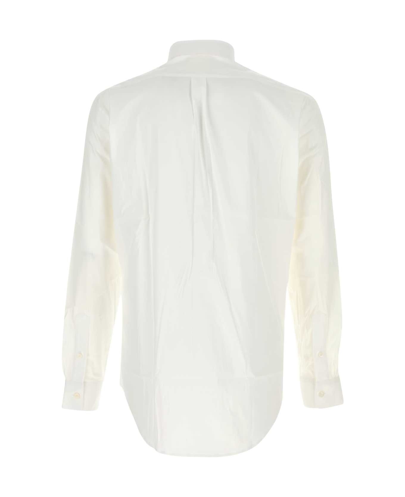 White Poplin Shirt - 2