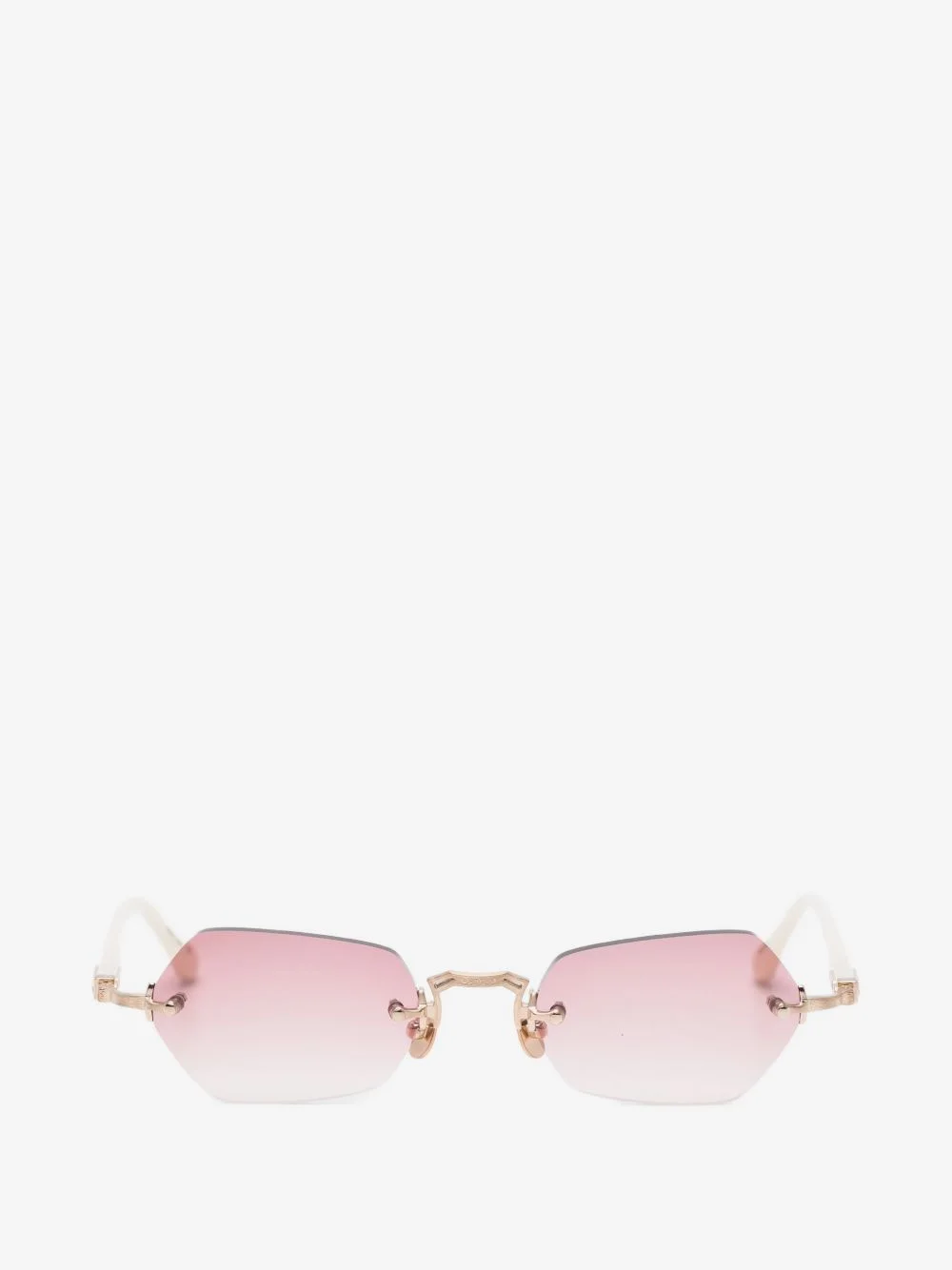 geometric-frame sunglasses - 1