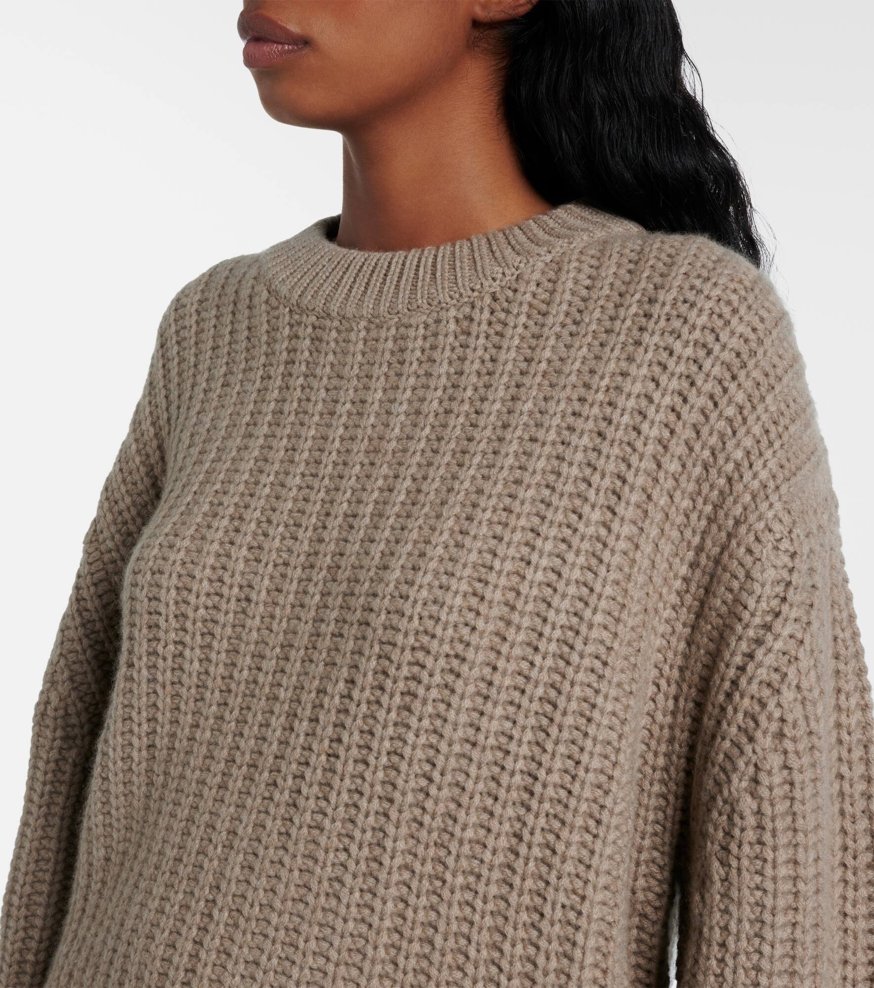Hilma fringed cashmere sweater - 4