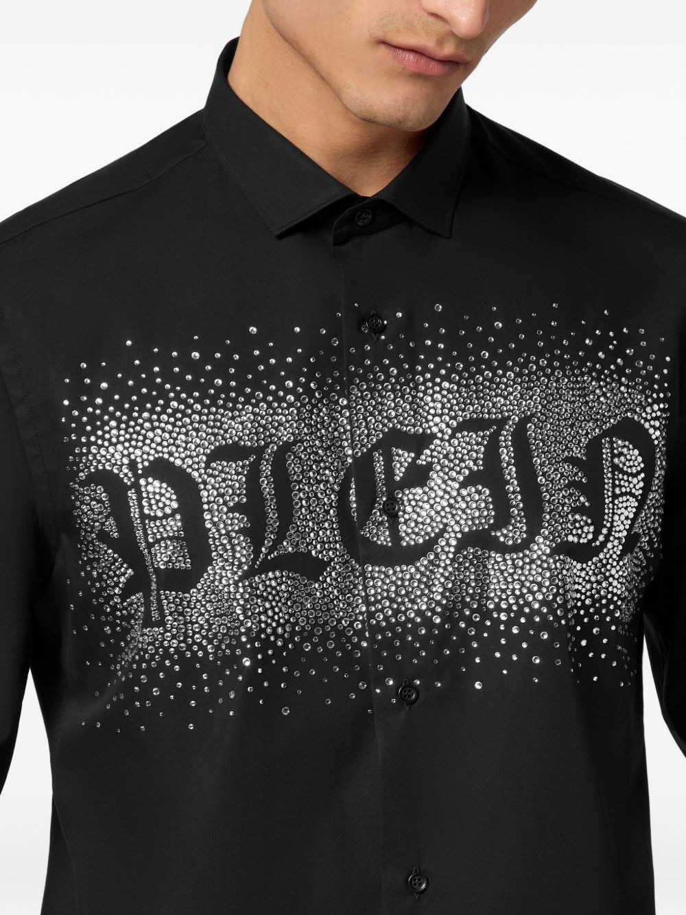 Sugar Daddy rhinestone-embellished shirt - 5