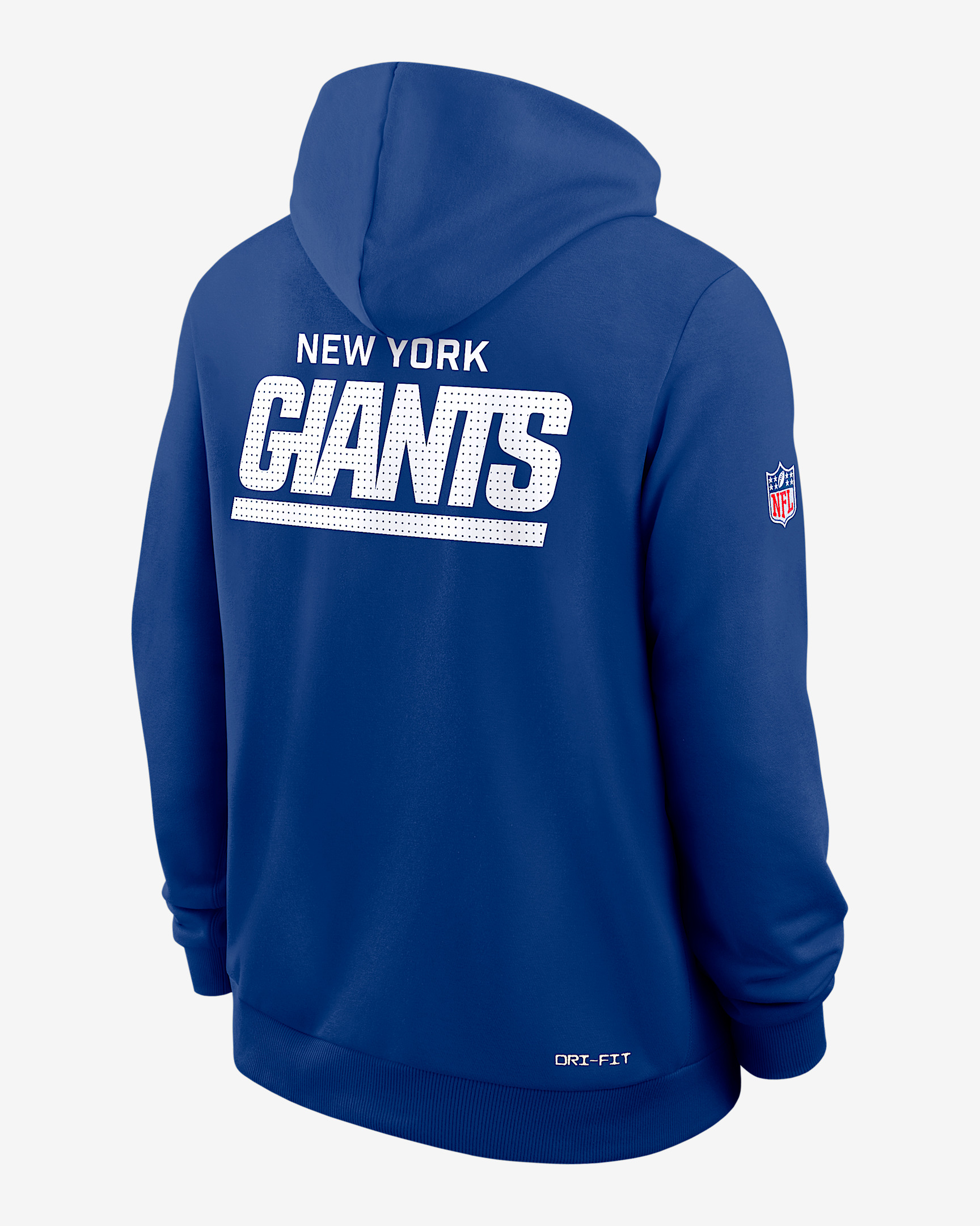 New York Giants Initial Home Sideline Men's Nike Dri-FIT NFL Pullover Hoodie - 2