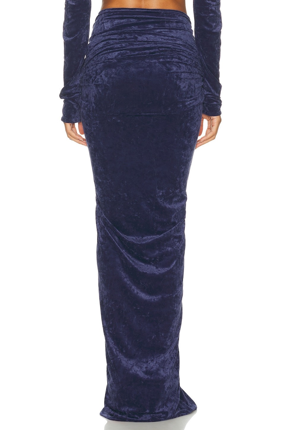 Ruched Long Skirt - 4