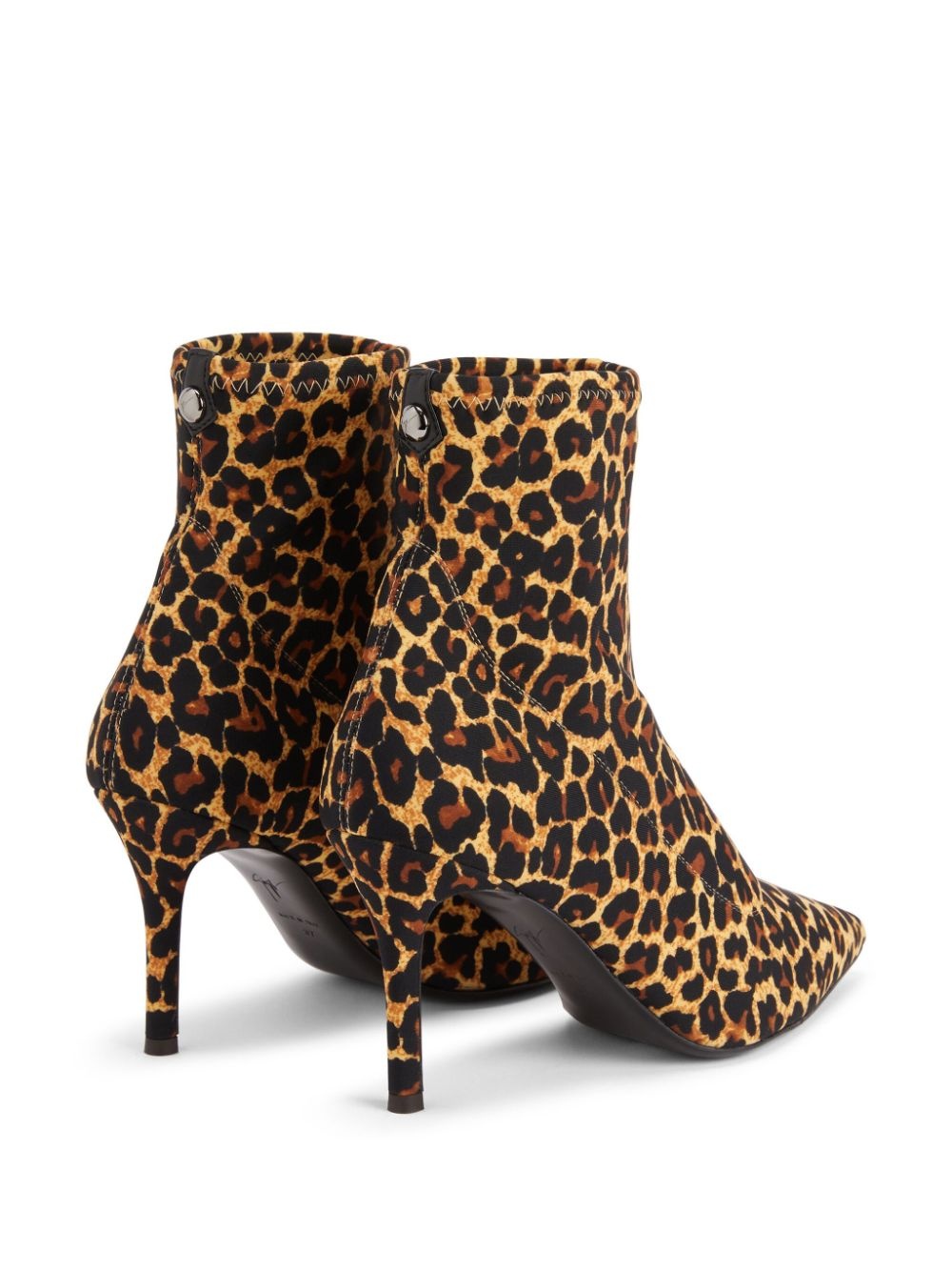 Courty 90mm leopard-print boots - 3