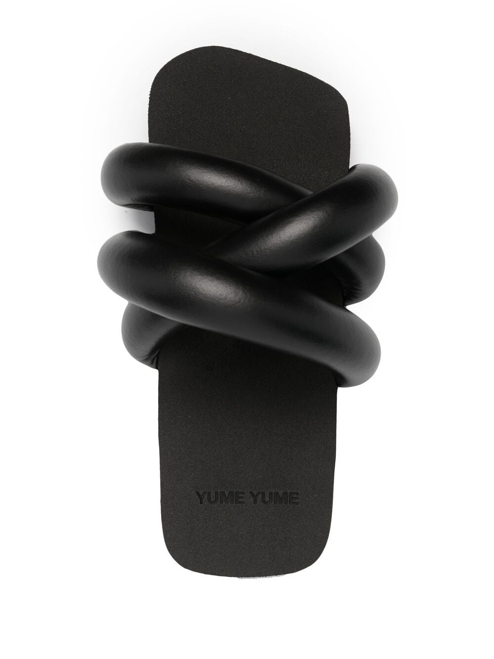 Tyre crossover-strap sandals - 4