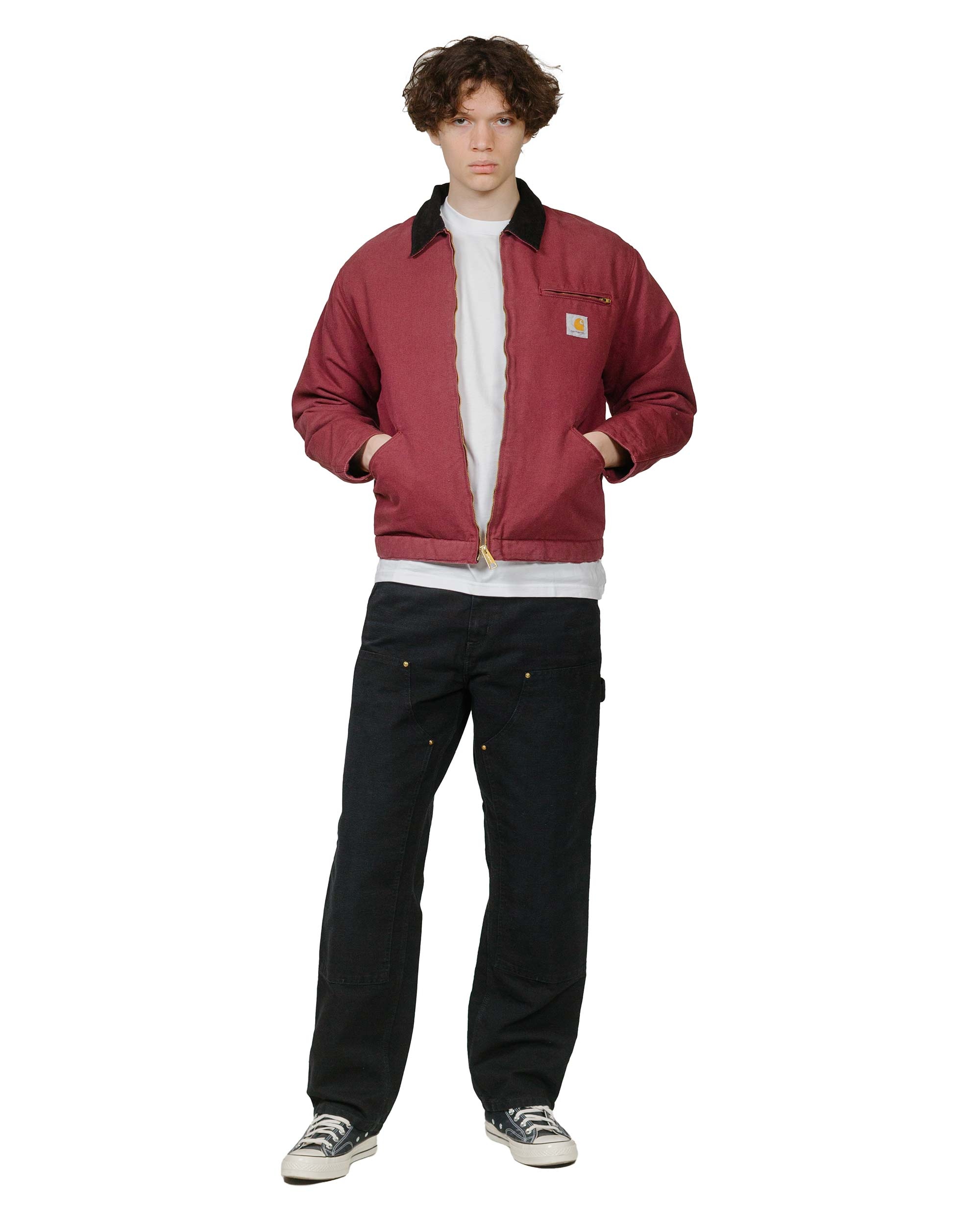 Carhartt W.I.P. Double Knee Pant Black Aged Canvas - 4