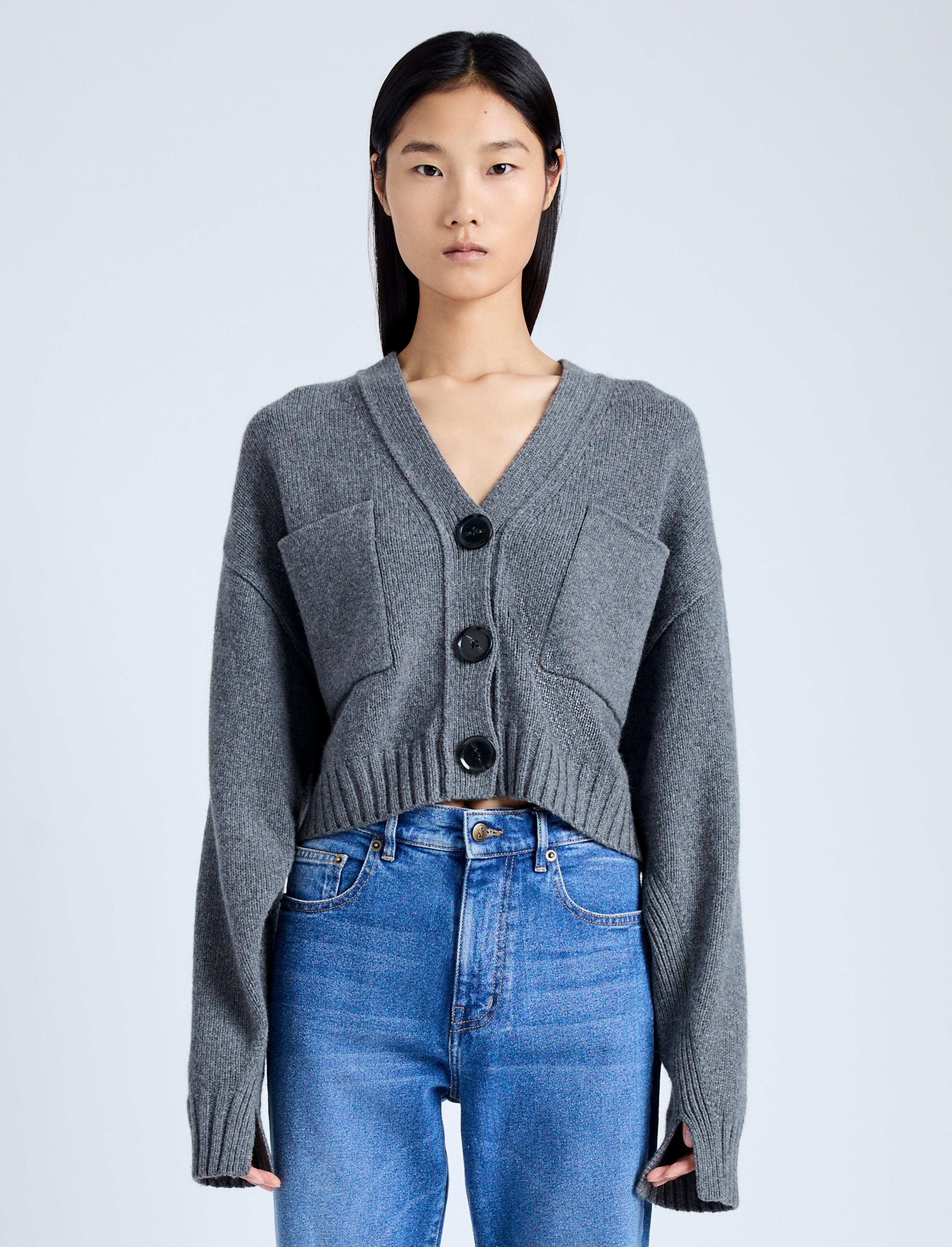 Sofia Cardigan in Eco Cashmere - 2