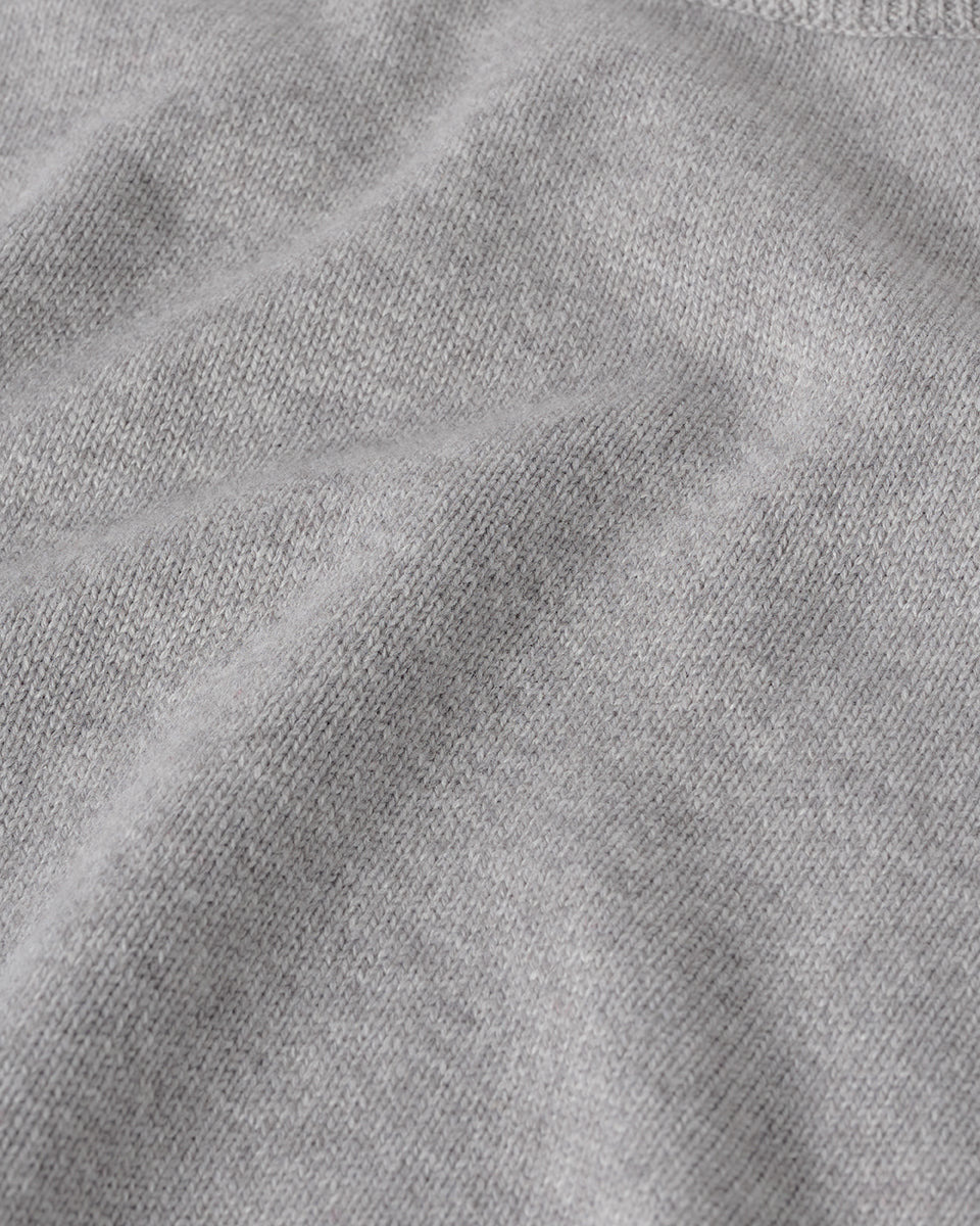 Superfine Merino Relaxed Grey Jumper - 6