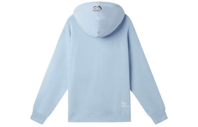 New Balance New Balance x ZPZ Graphic Print Hoodie 'Sky Blue' NCA4701-3BL outlook