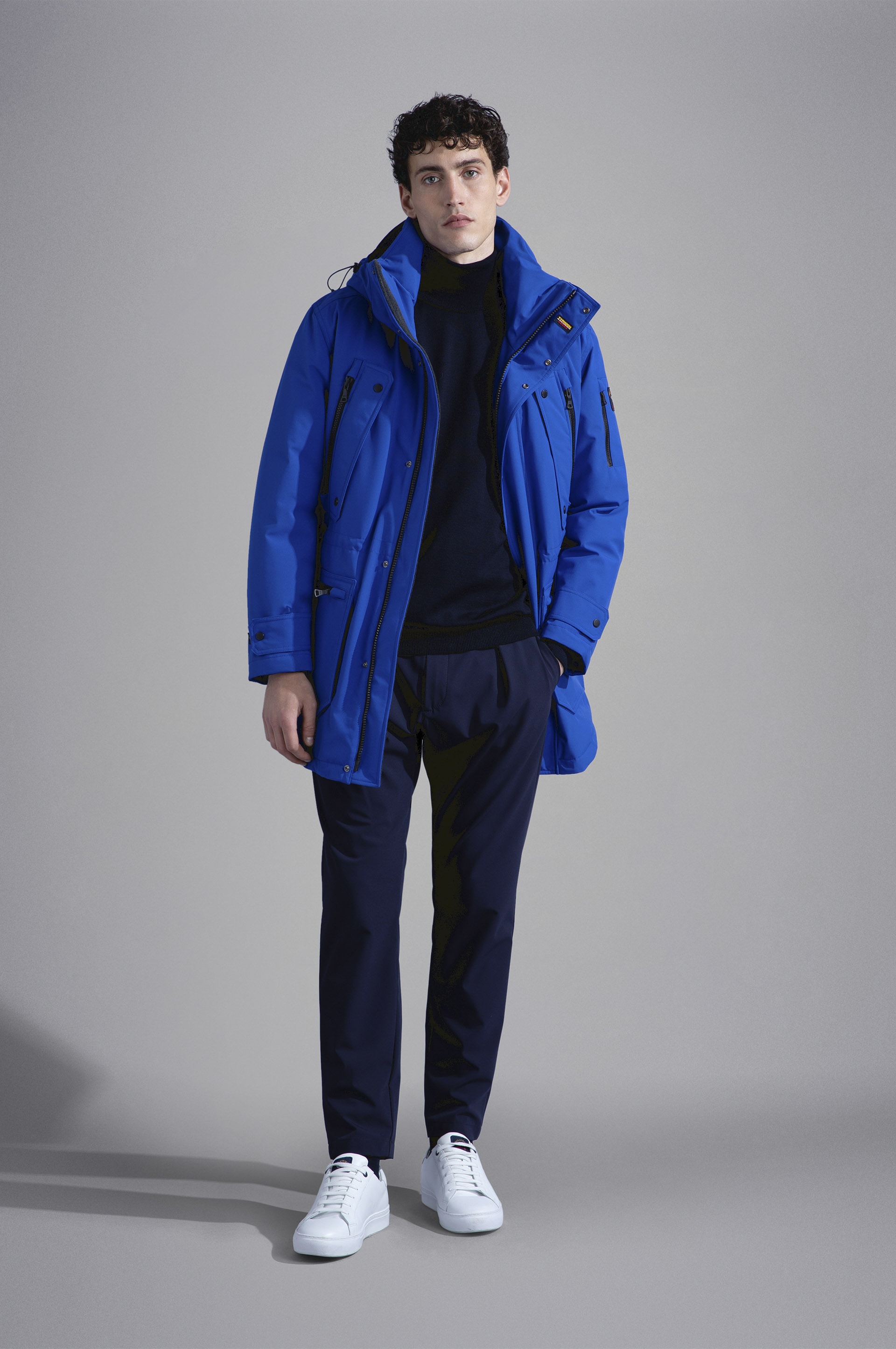 MERINO WOOL TURTLENECK WITH ICONIC BADGE - 2